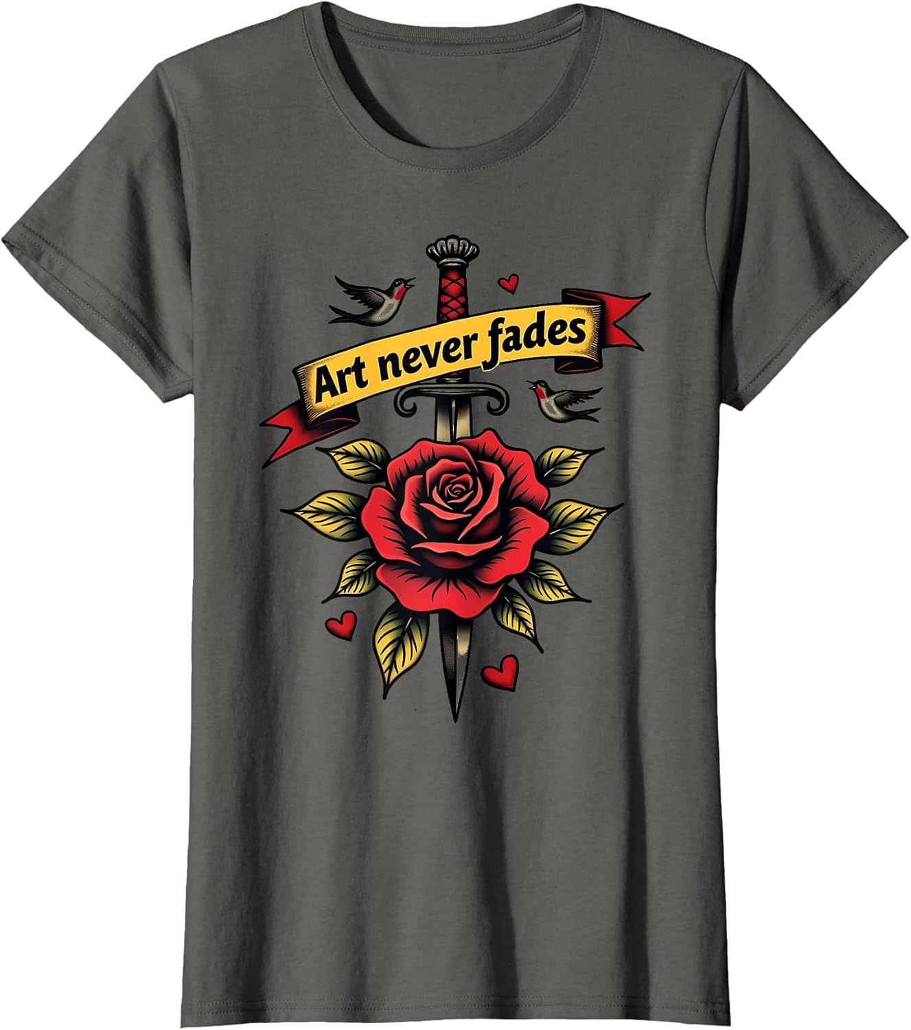 Art Never Fades Tattoo Inspired Design