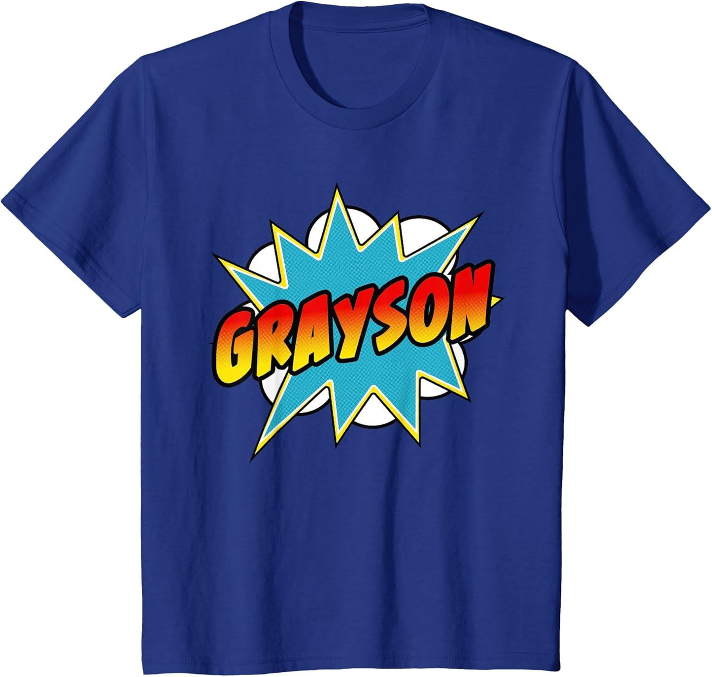 Kids Boys Grayson Comic Book Superhero Name