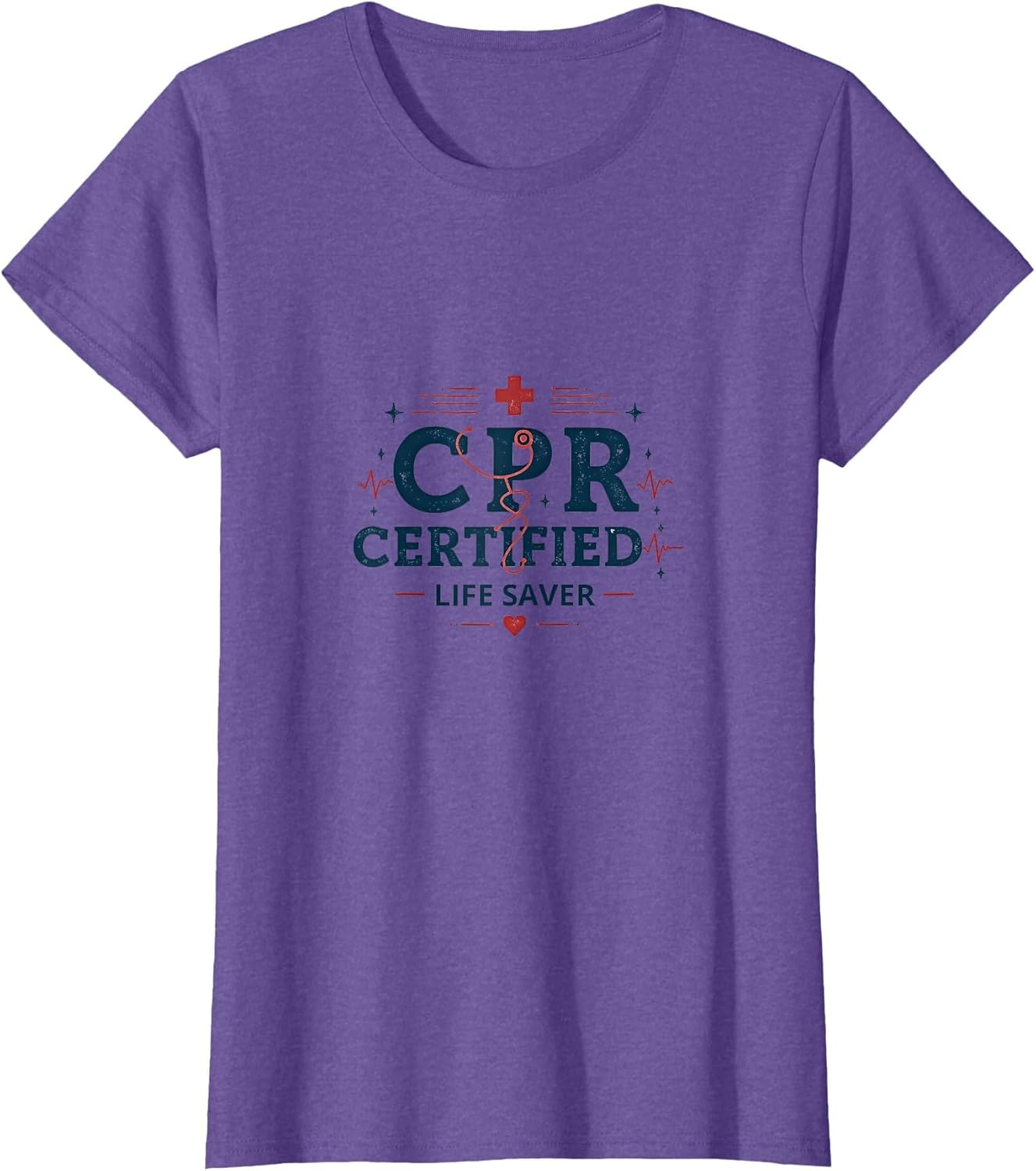 CPR Certified Life Saver Nurse Design