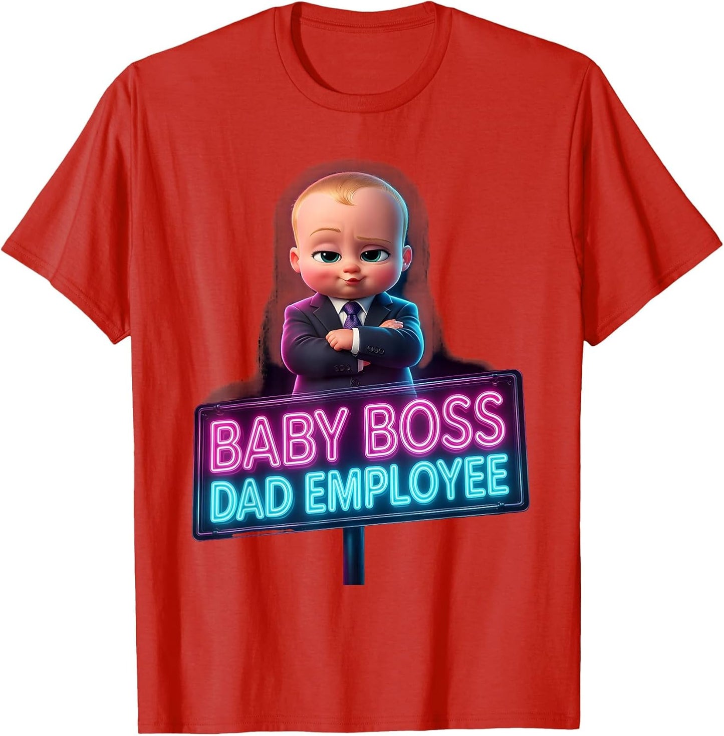 Baby Boss Dad Employee Funny New Dad Design