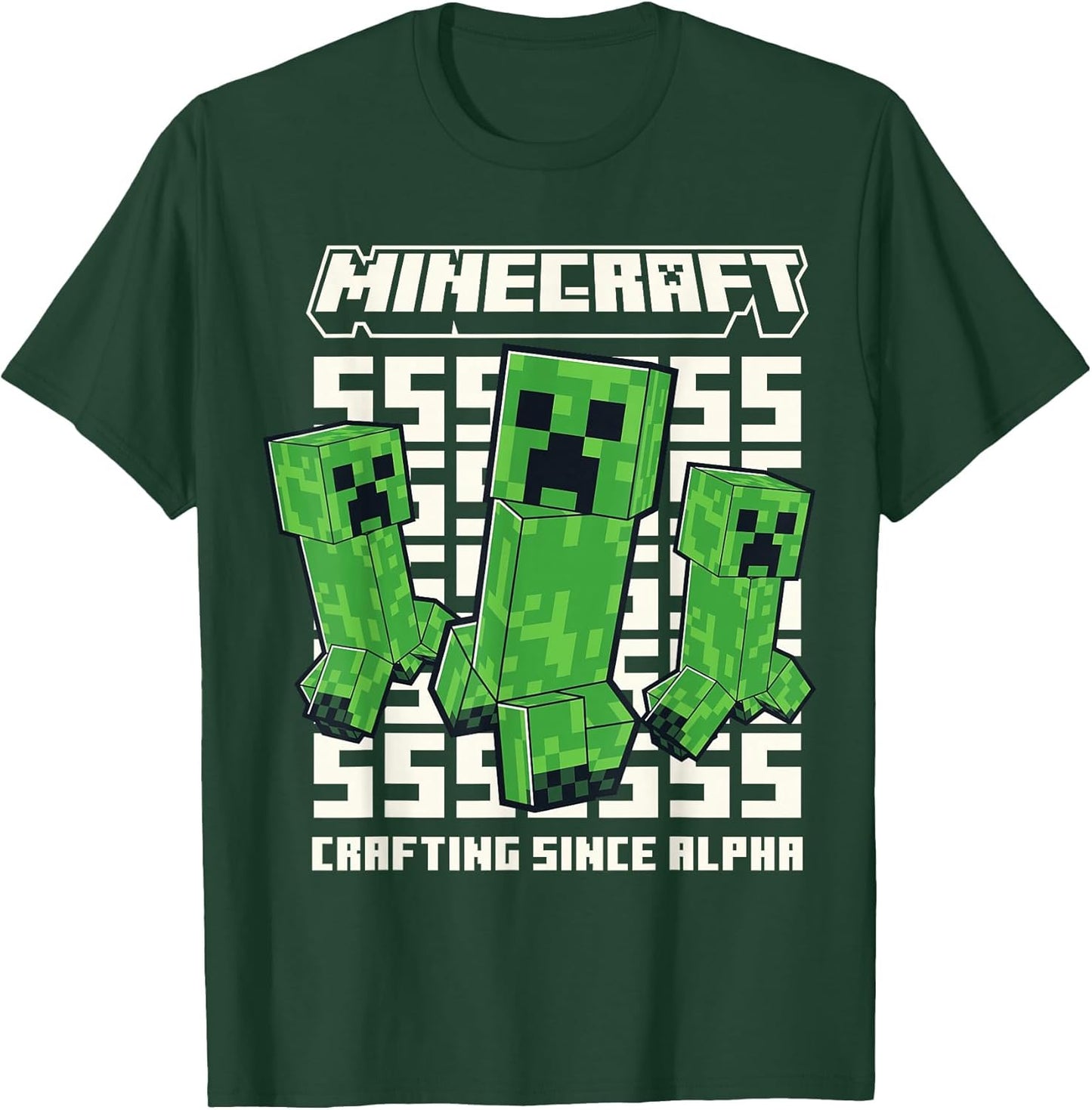 Minecraft Creeper Crafting Since Alpha Retro