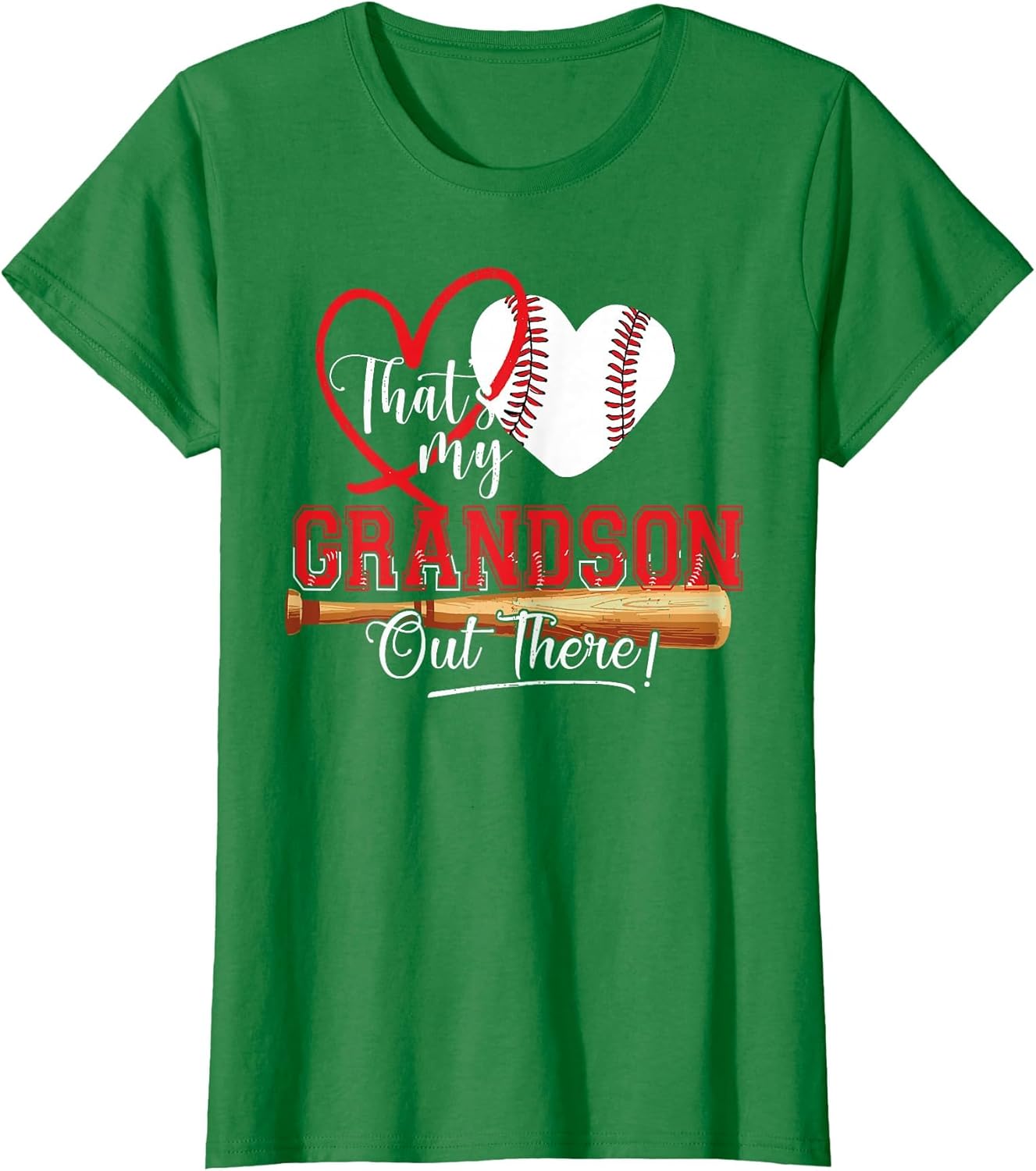 That's My Grandson Out There Baseball Grandma