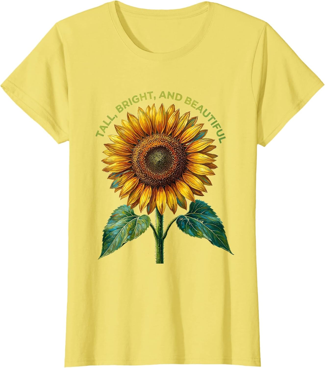 Tall Bright and Beautiful Sunflower Design