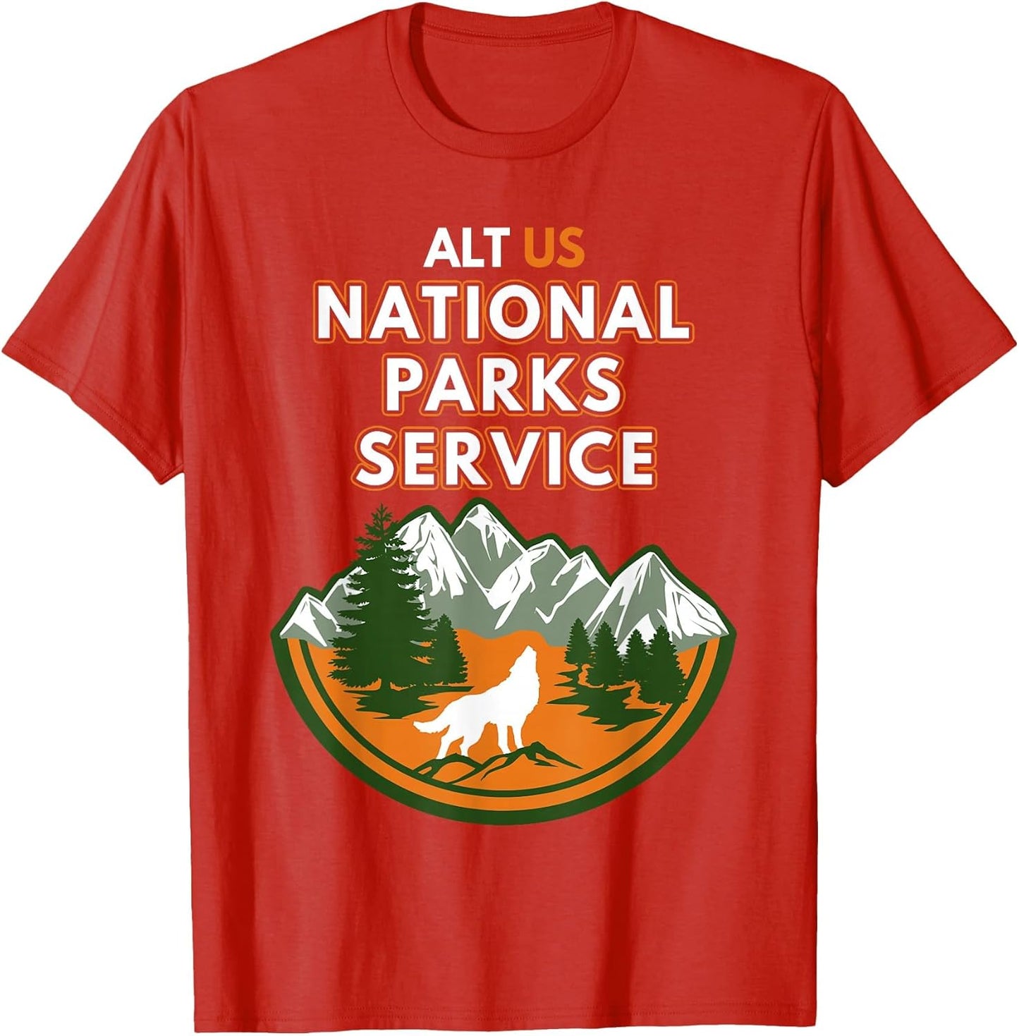 Resist - Alt US National Parks Service T Shirt