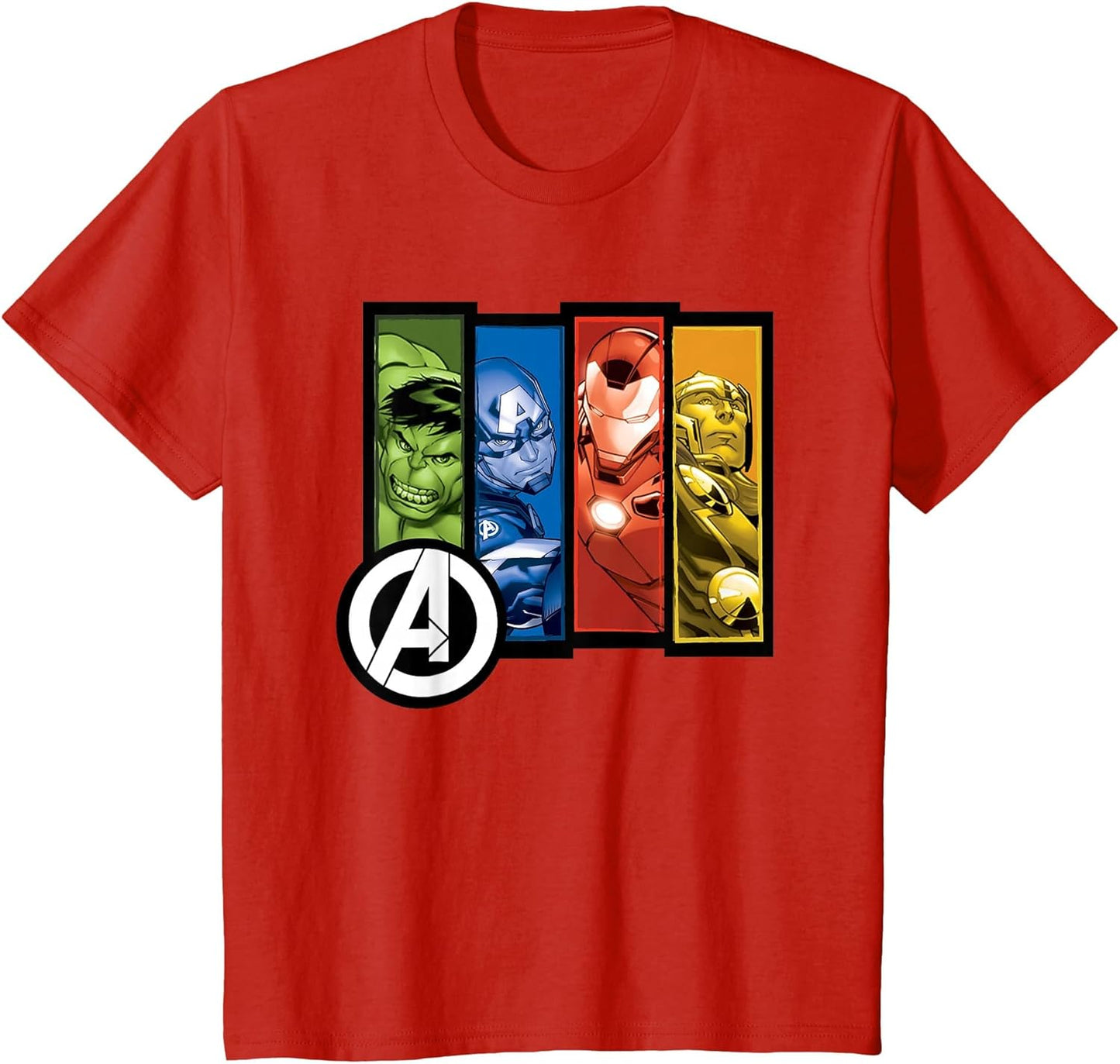 Kids Marvel Avengers Four Heroes Four Colors