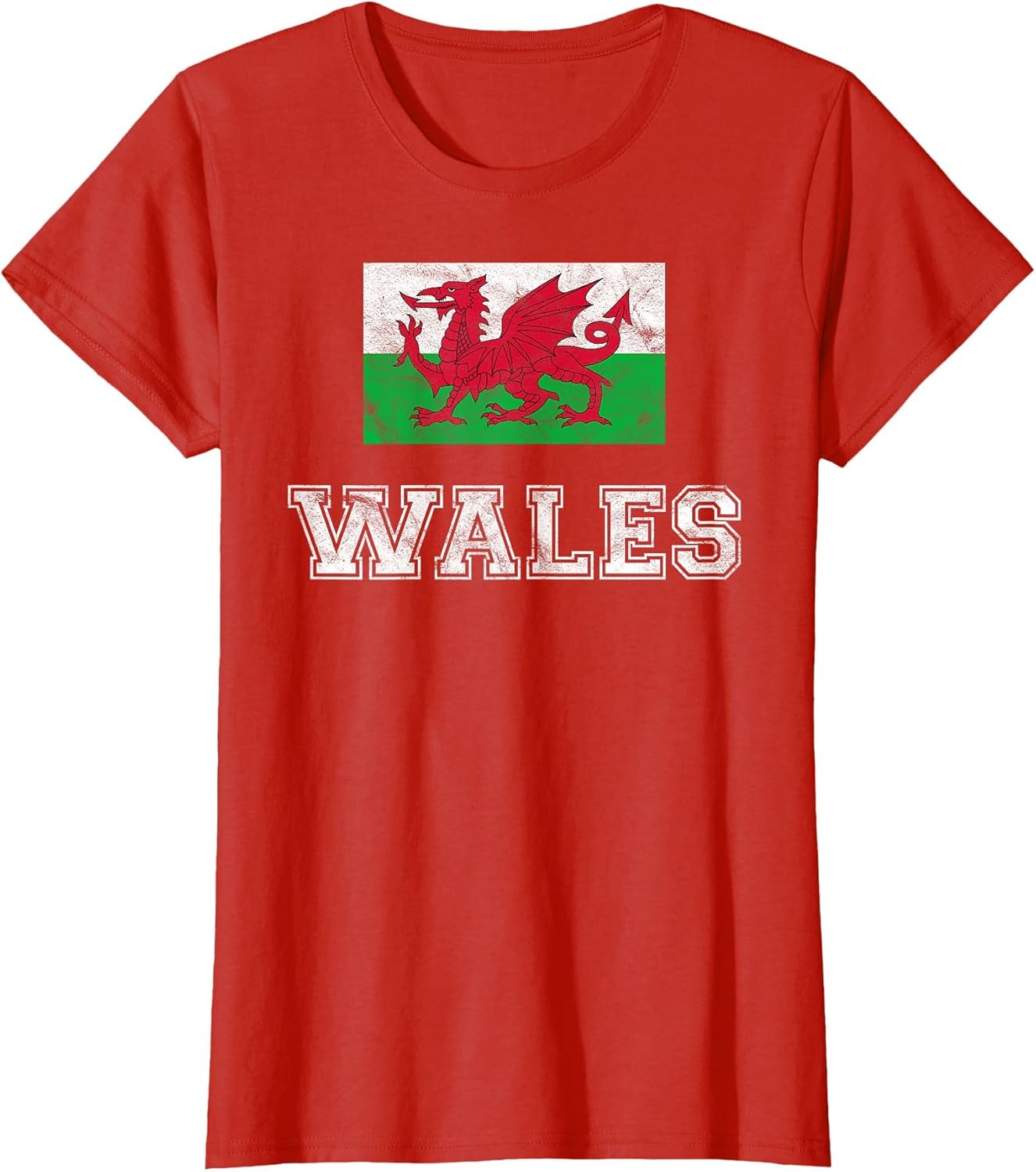 Wales Flag Vintage I Men Women Kids