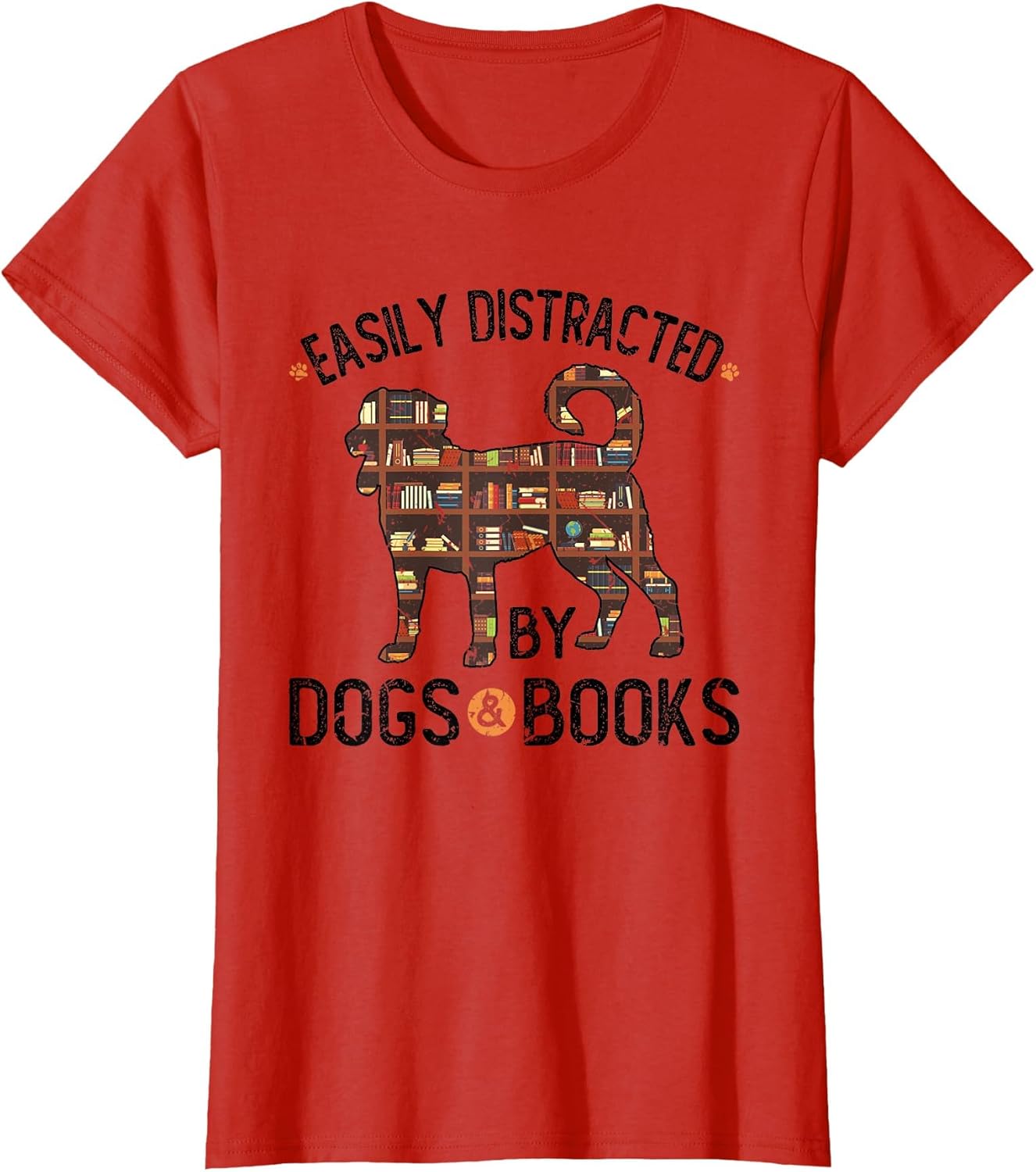 Reading Easily Distracted by Dogs & Books