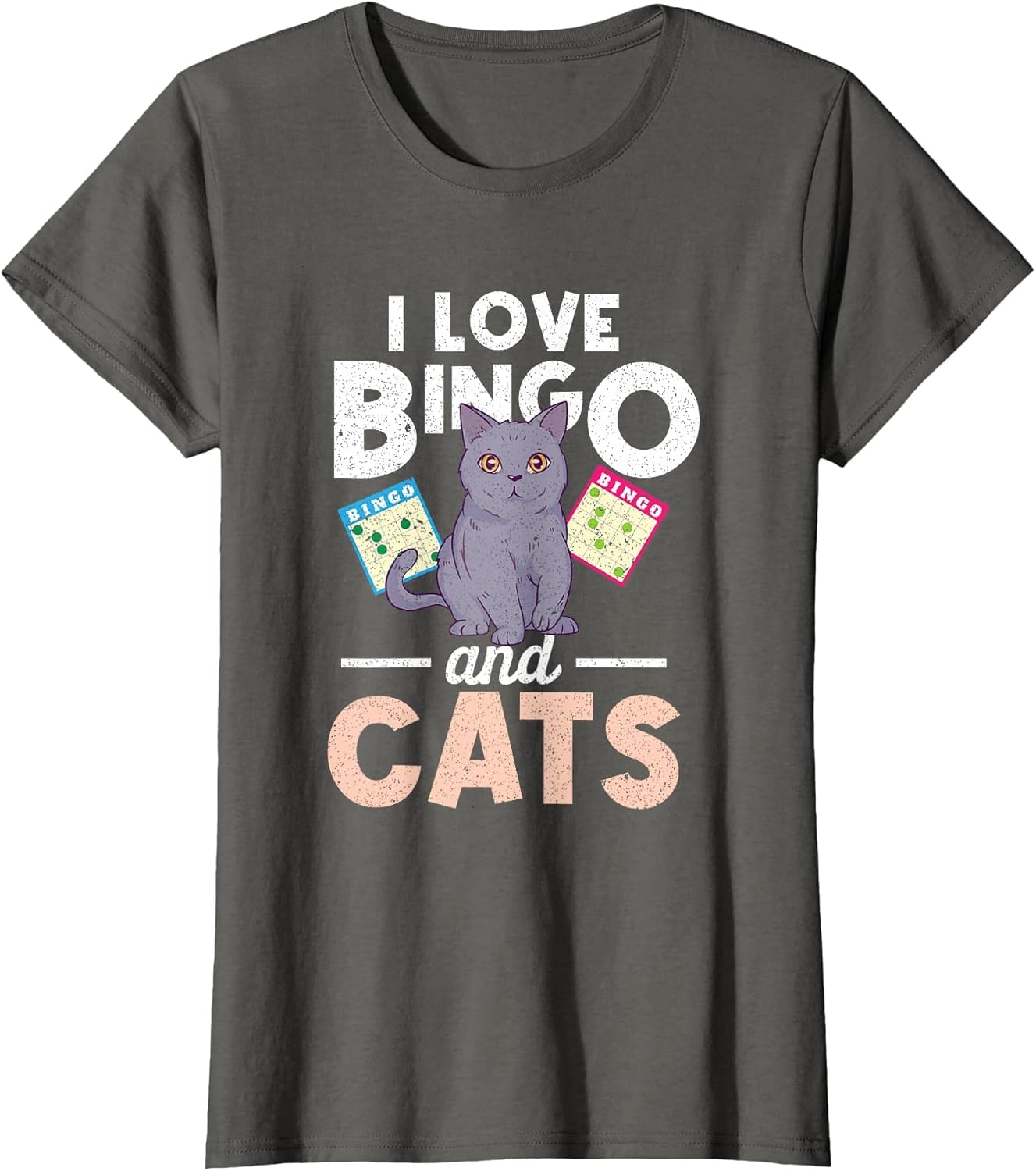 I Love Bingo and Cats Bingo Player Cat Lover