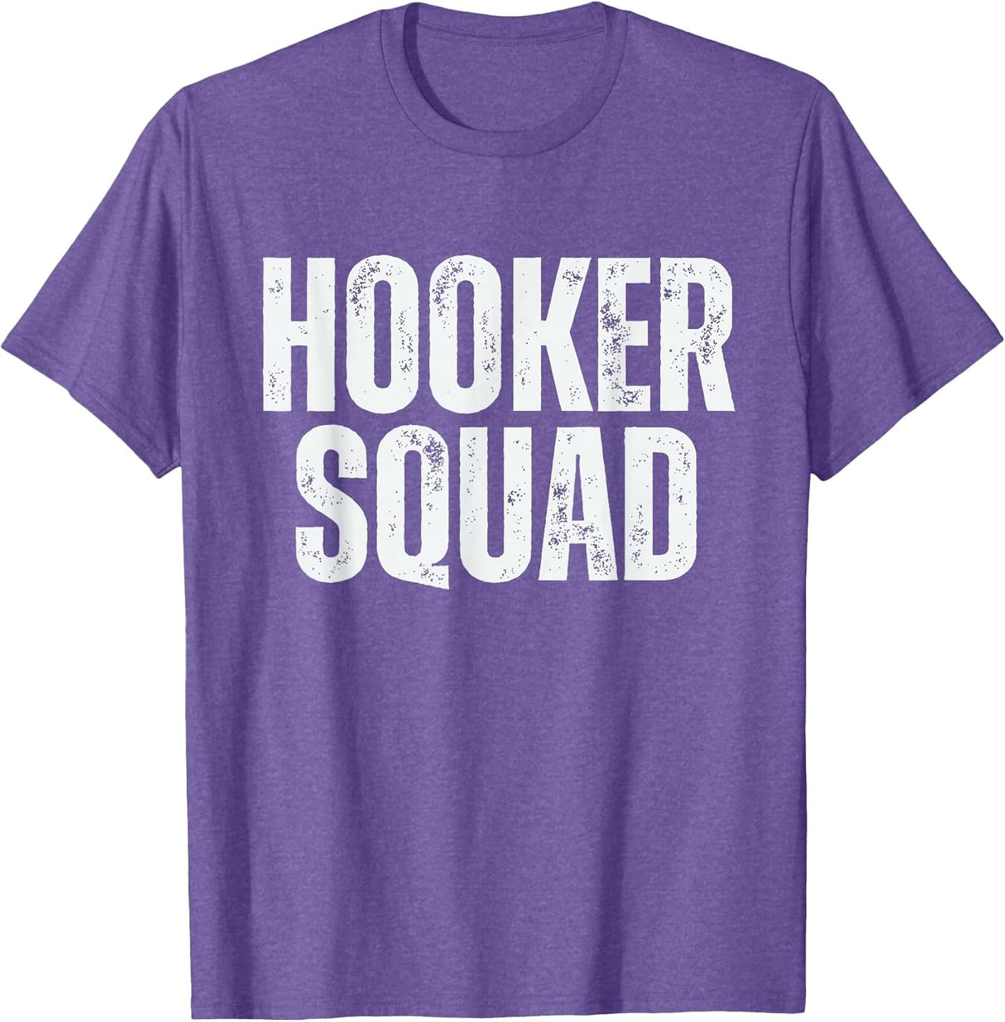 Hooker Squad Vintage Fishing Funny Adult Humor