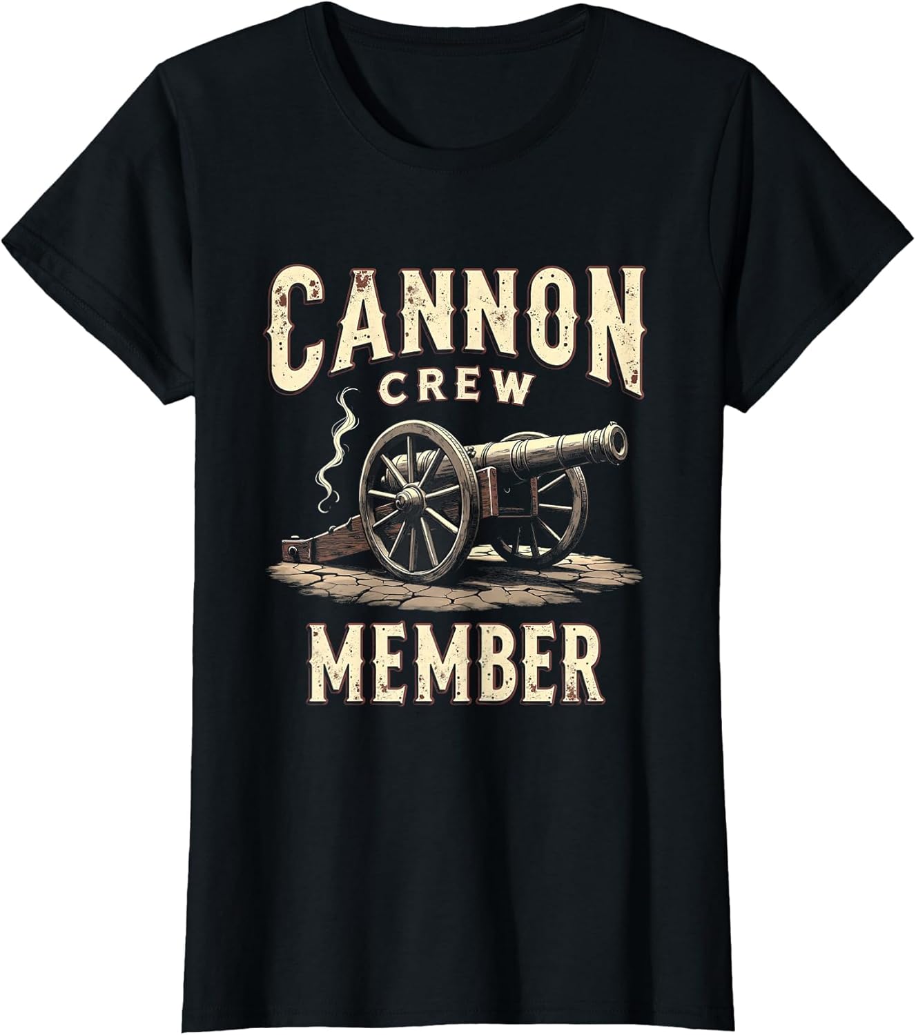 Cannon Crew Member Bold Graphic Design