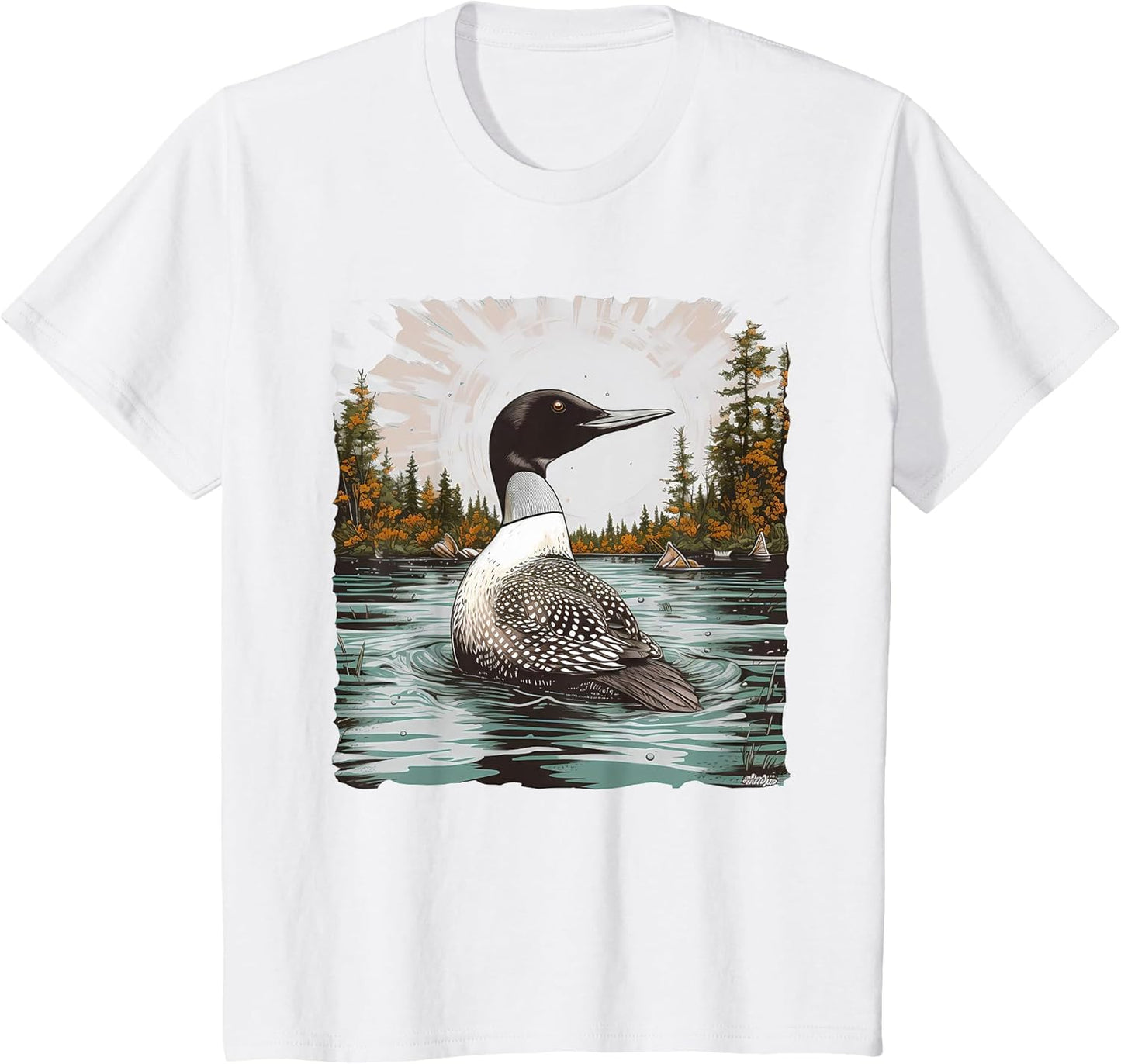 Retro Style Loon