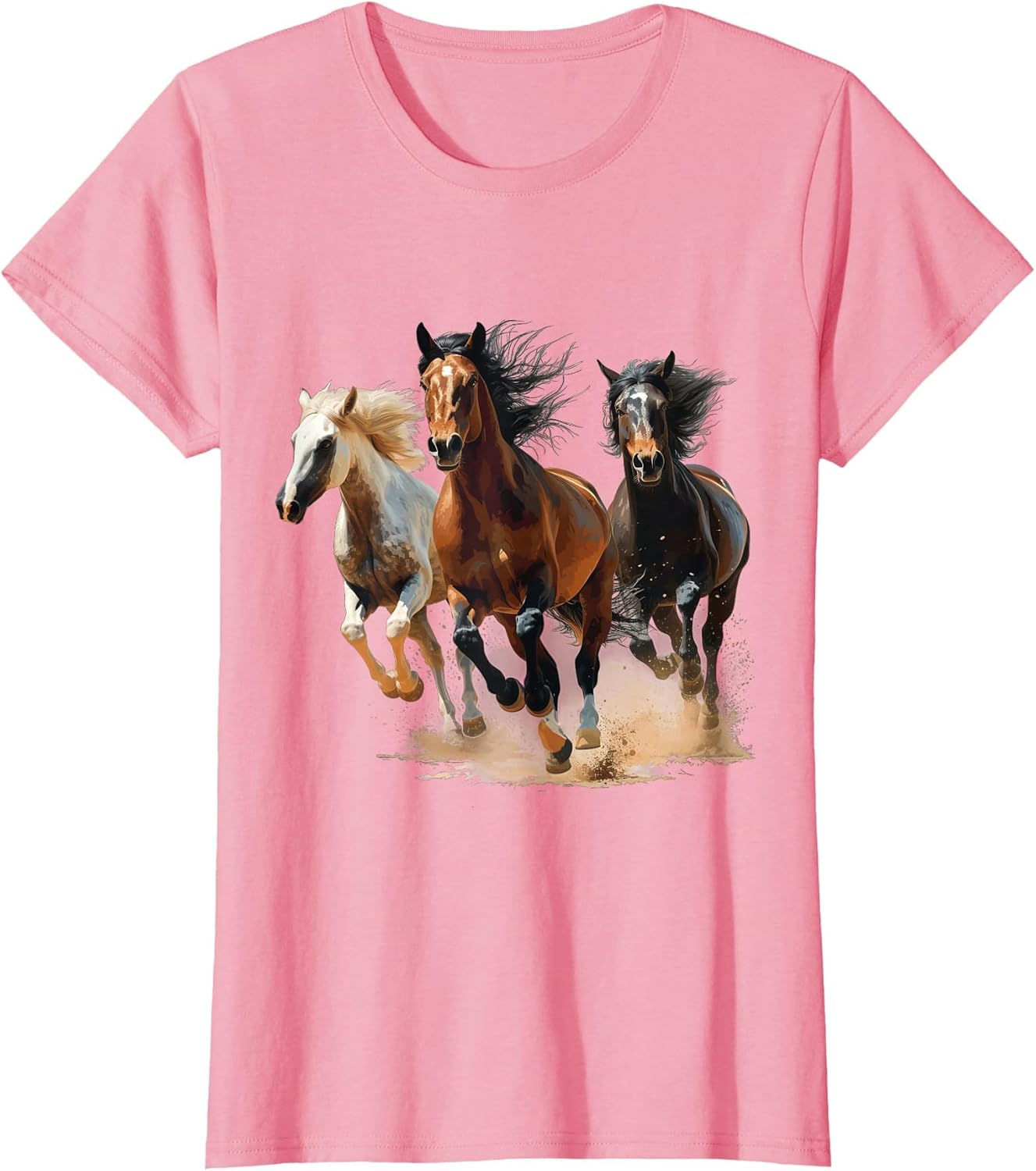 Vintage Horses Lover Graphic Women Boys Girls