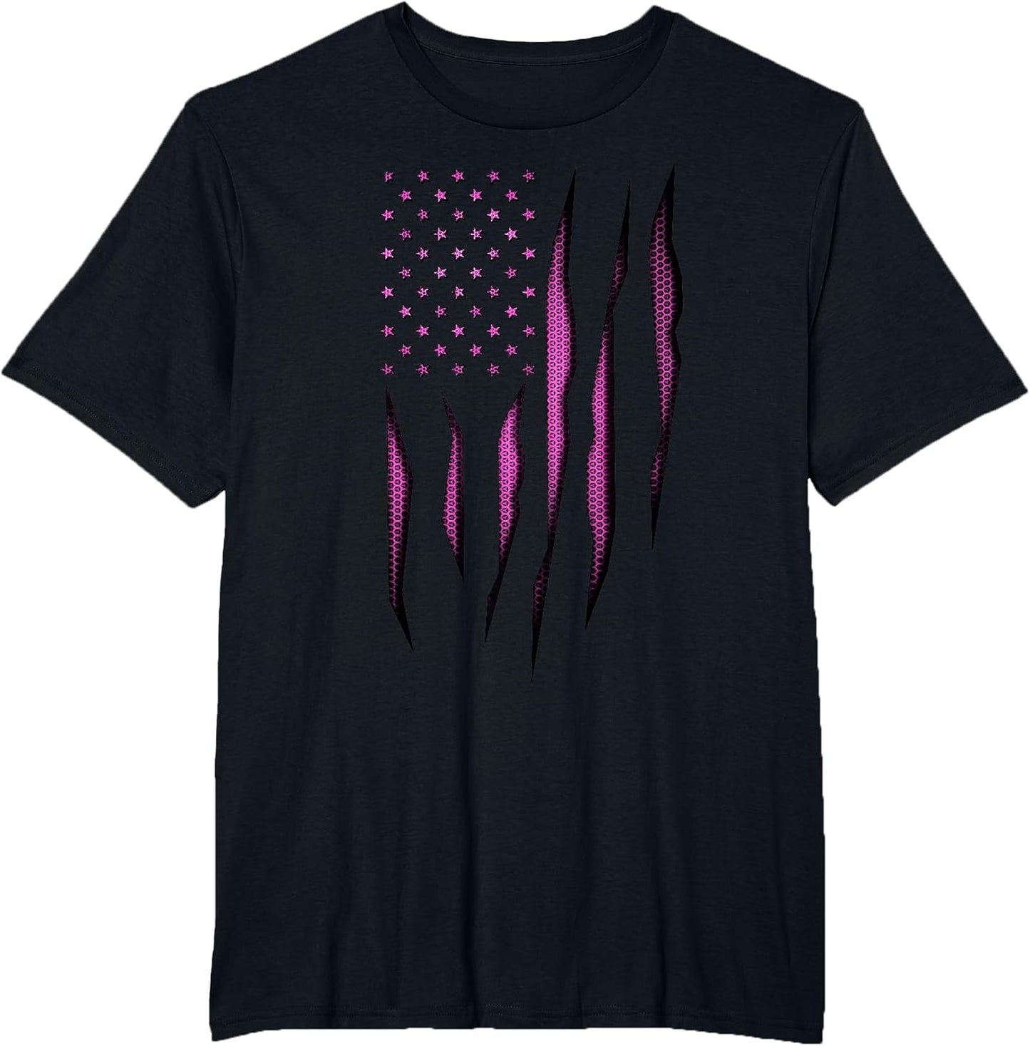 Pink Carbon Onyx American Flag