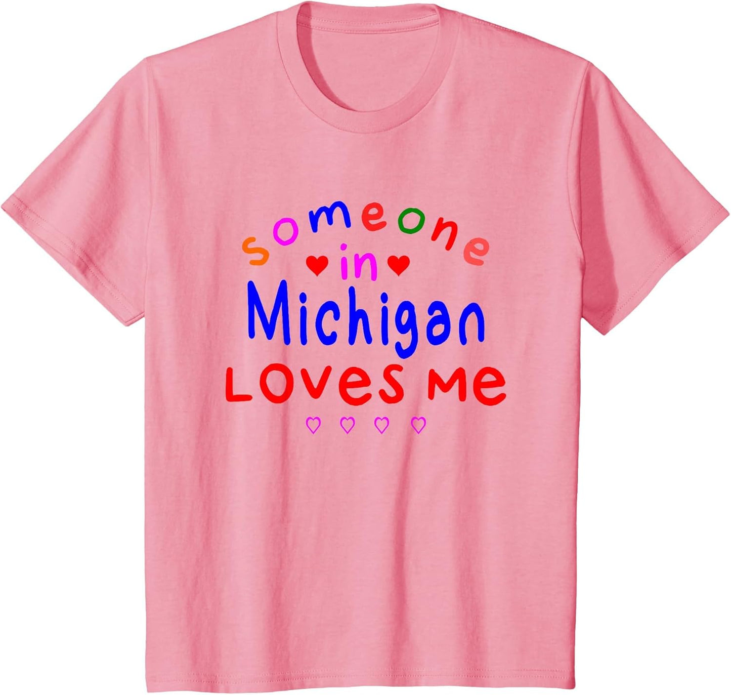 Someone in Michigan Loves Me Kids Boys Girls
