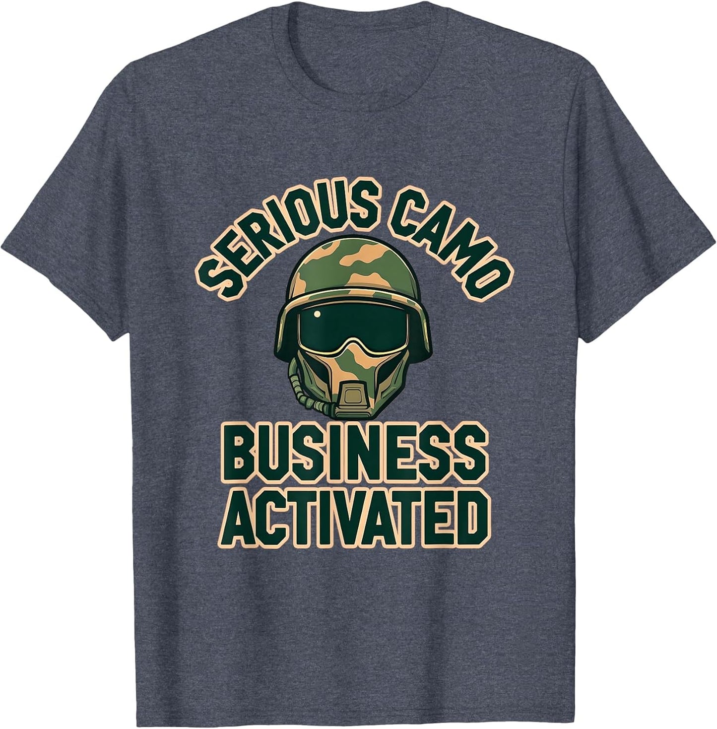 Serious Camo Business Activated Military Design
