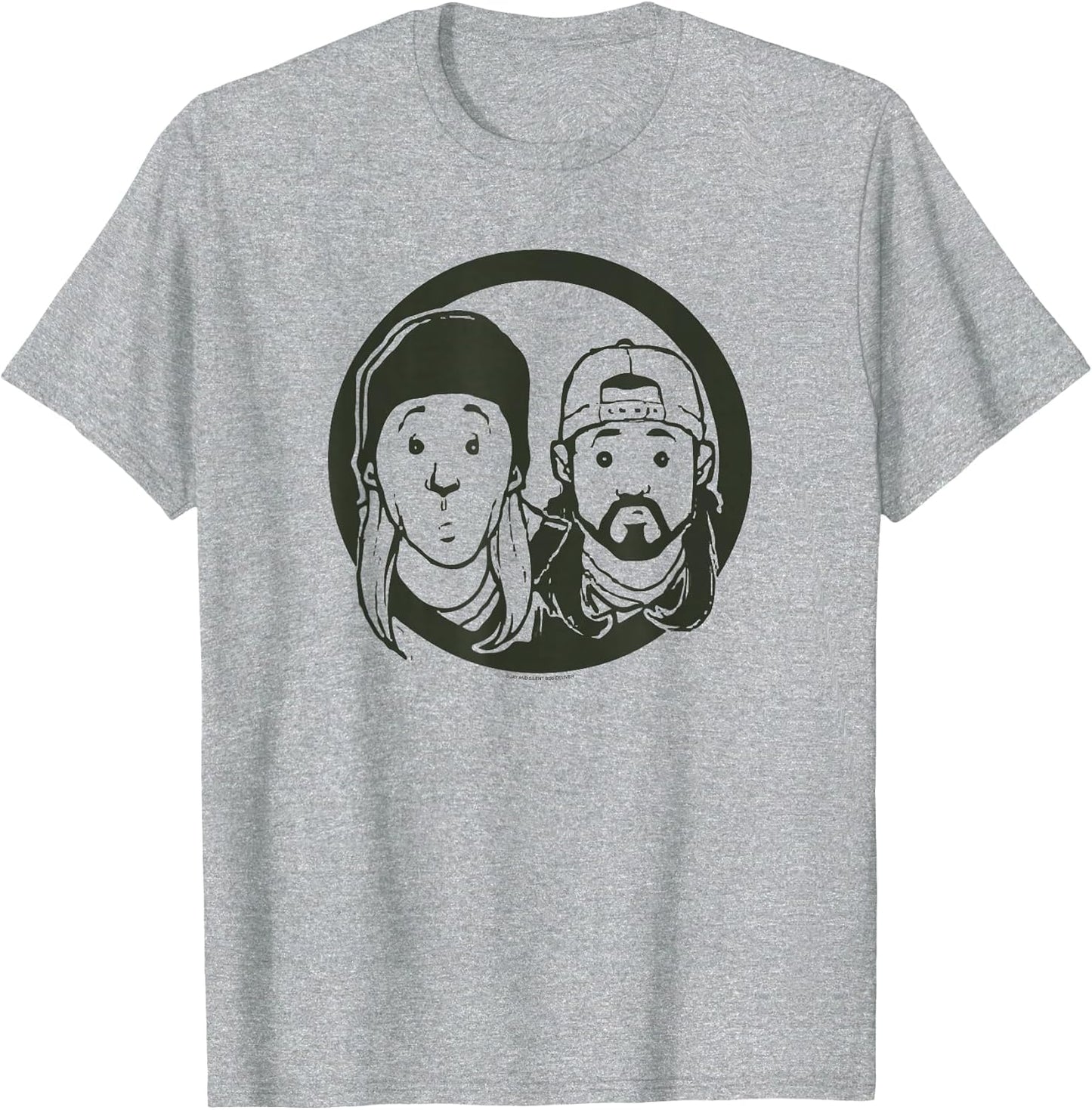 Jay and Silent Bob Simple Cartoon Faces