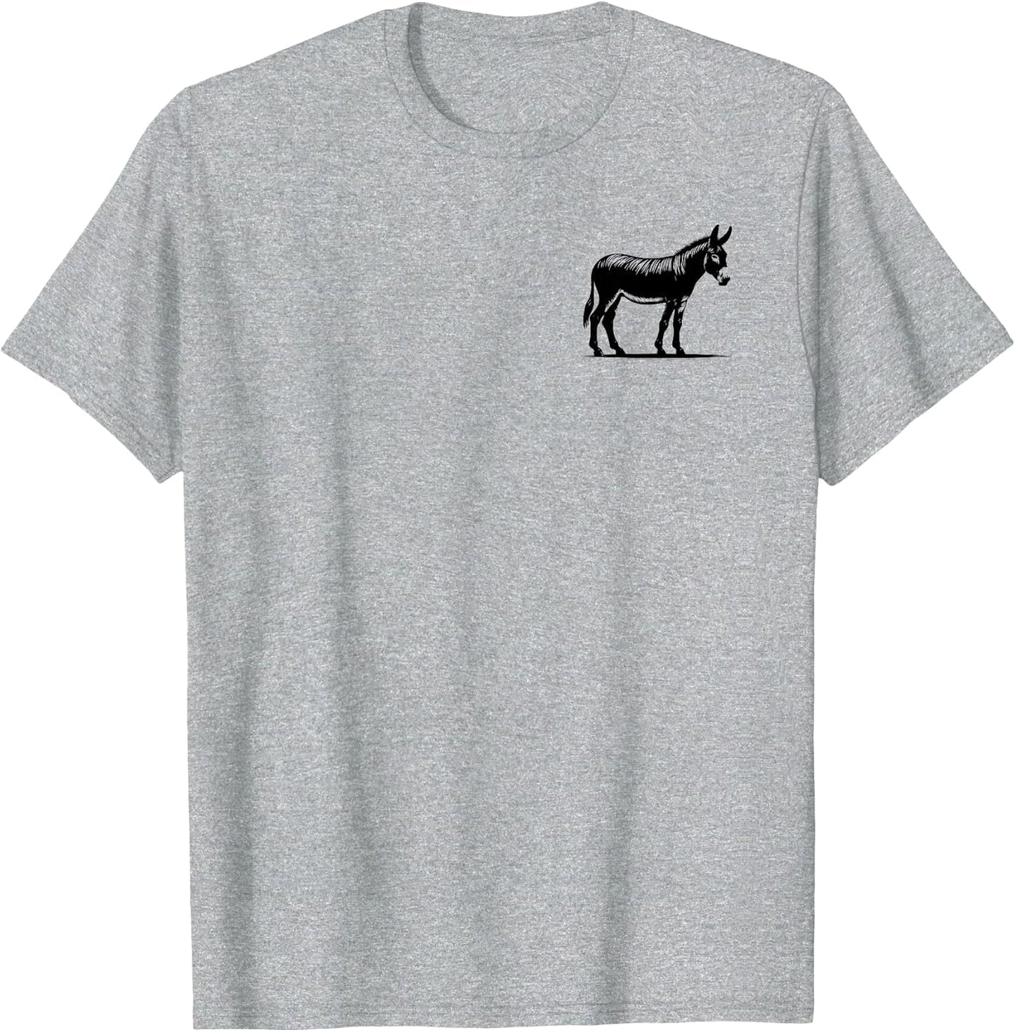 Donkey Dad Mom Lover - Monochromatic Donkey