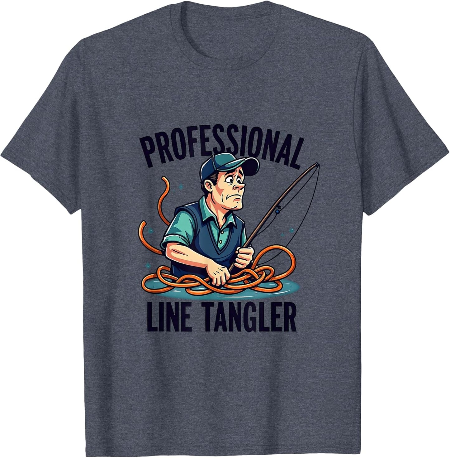 Professional Line Tangler Funny Fishing Design