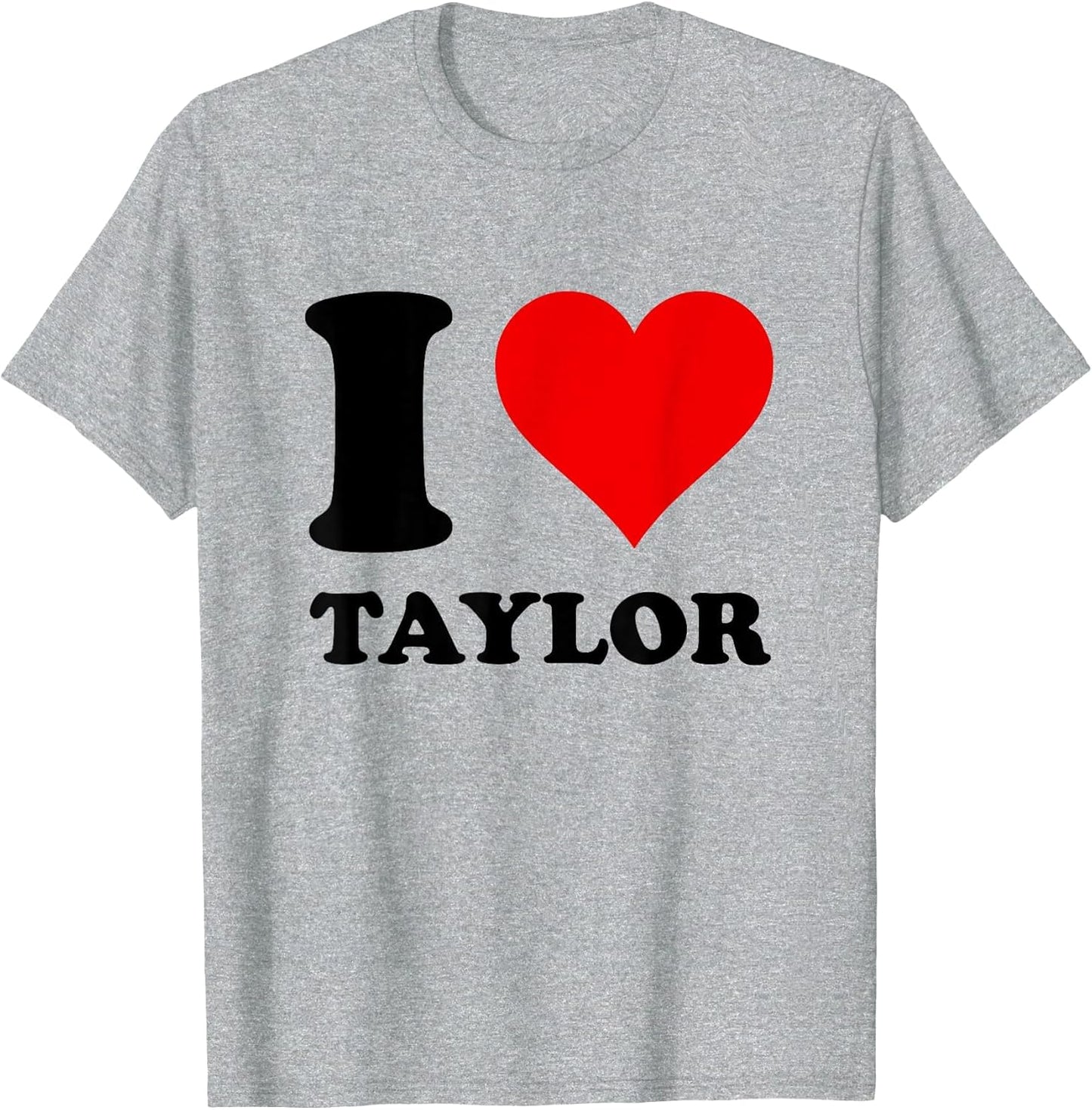 Red Heart I Love Taylor