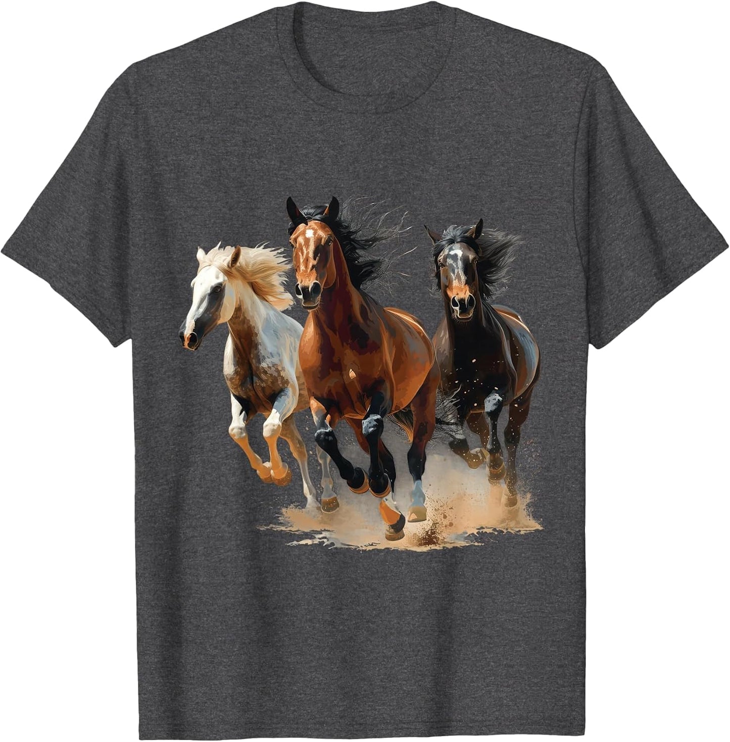 Vintage Horses Lover Graphic Women Boys Girls