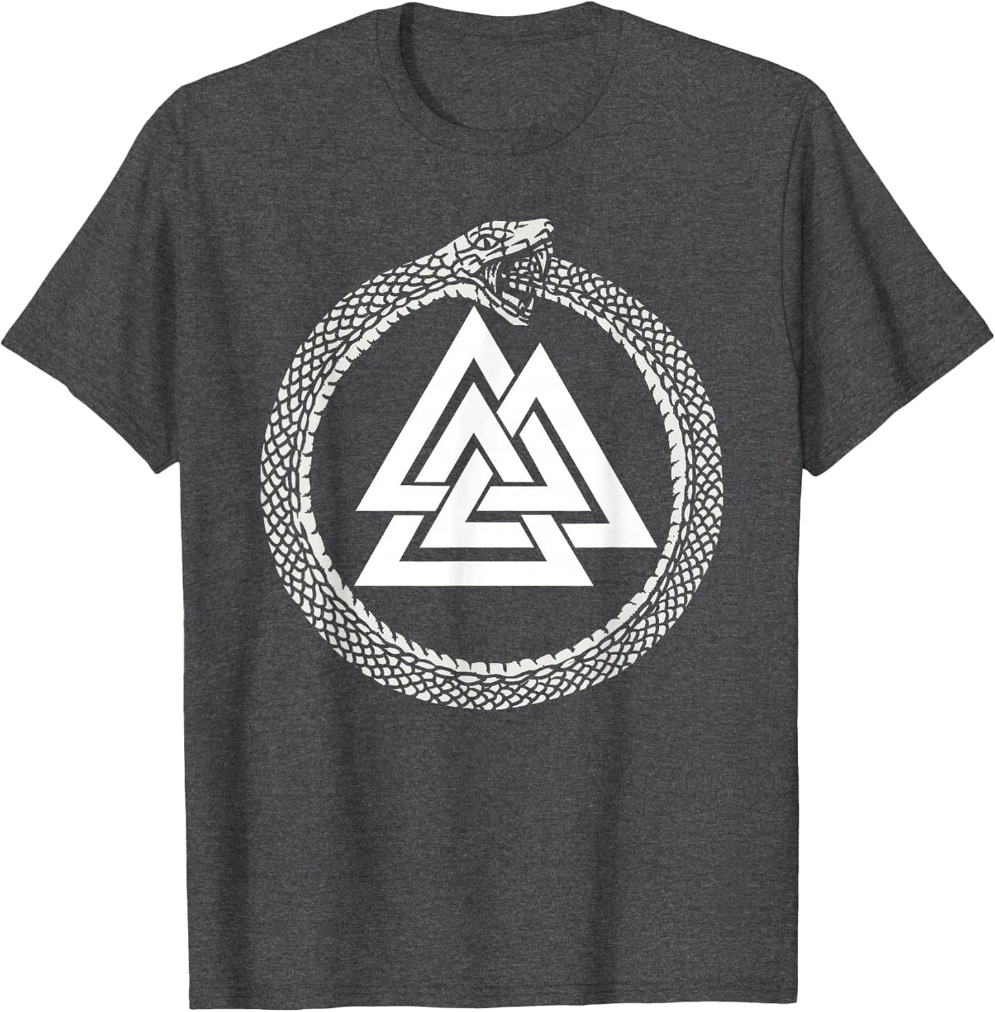 Mystical Ouroboros - Old Viking Symbol Valknut