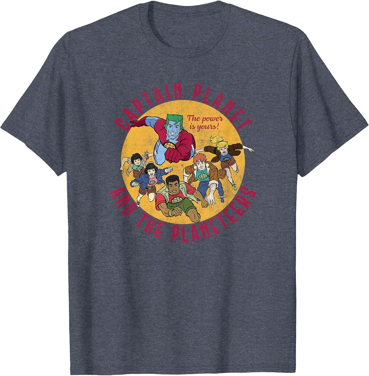 Captain Planet and The Planeteers Retro Logo