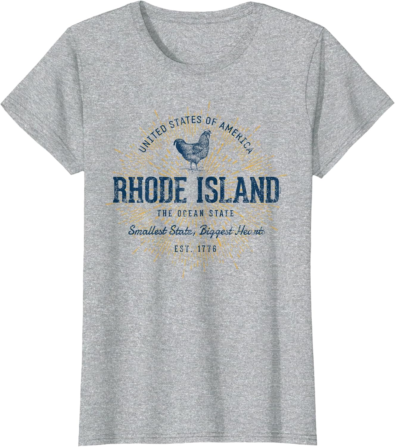 Vintage State of Rhode Island Retro