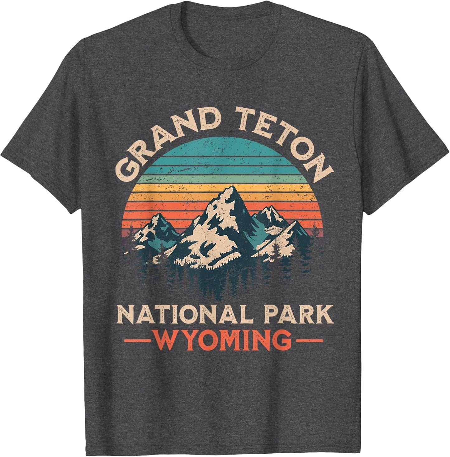 Grand Teton National Park Wyoming Vintage