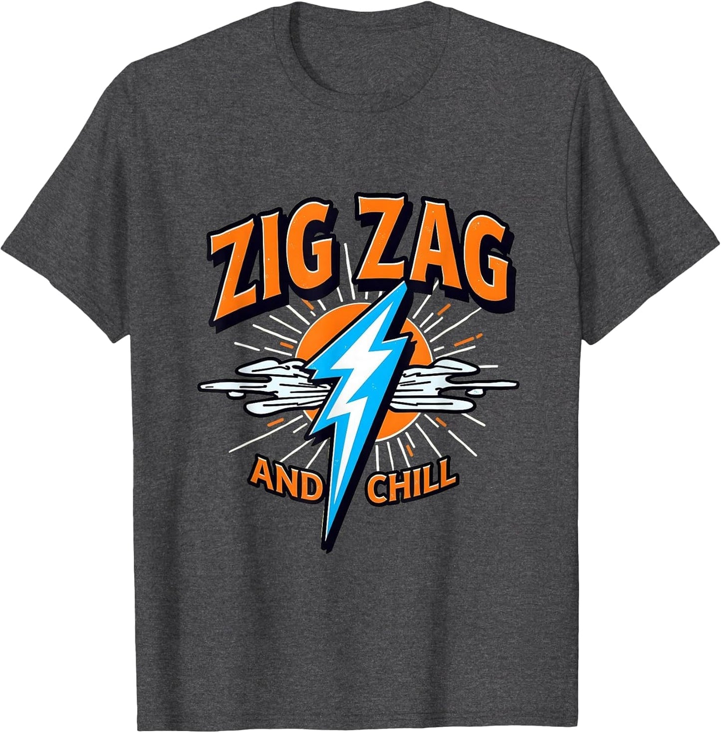 Zig Zag and Chill Relaxed Graphic Design