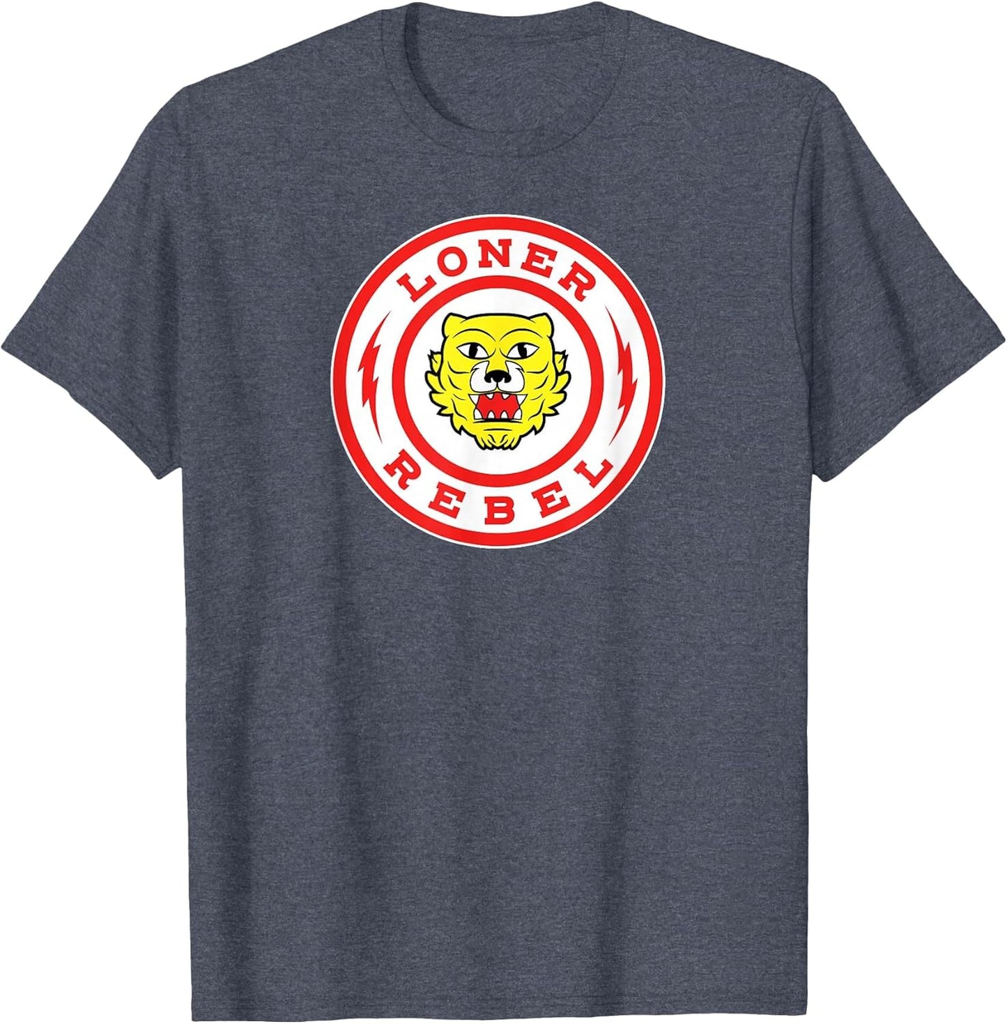 Loner-Rebel Badge (red)
