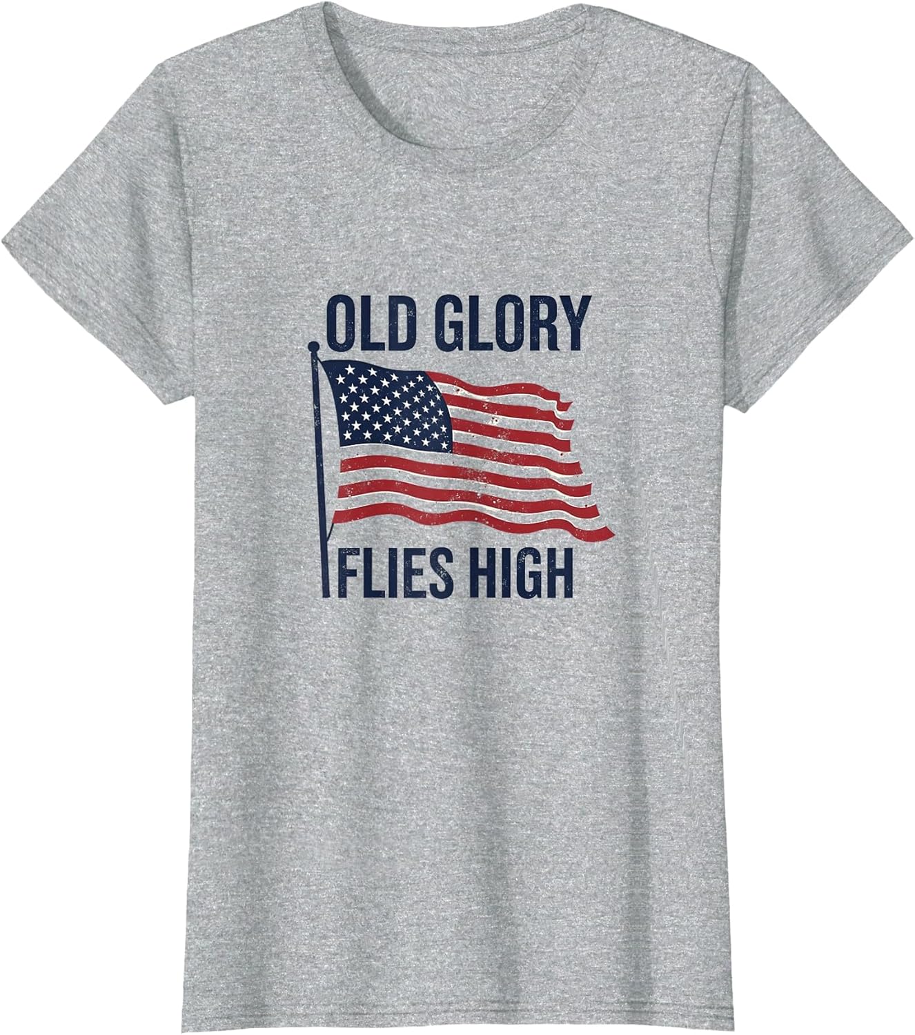 Old Glory Flies High Patriotic Design
