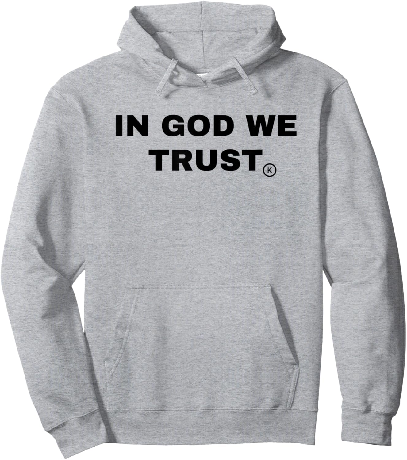 In God We Trust 3 | Bold Statement Hoodie - Hoodie | Ash