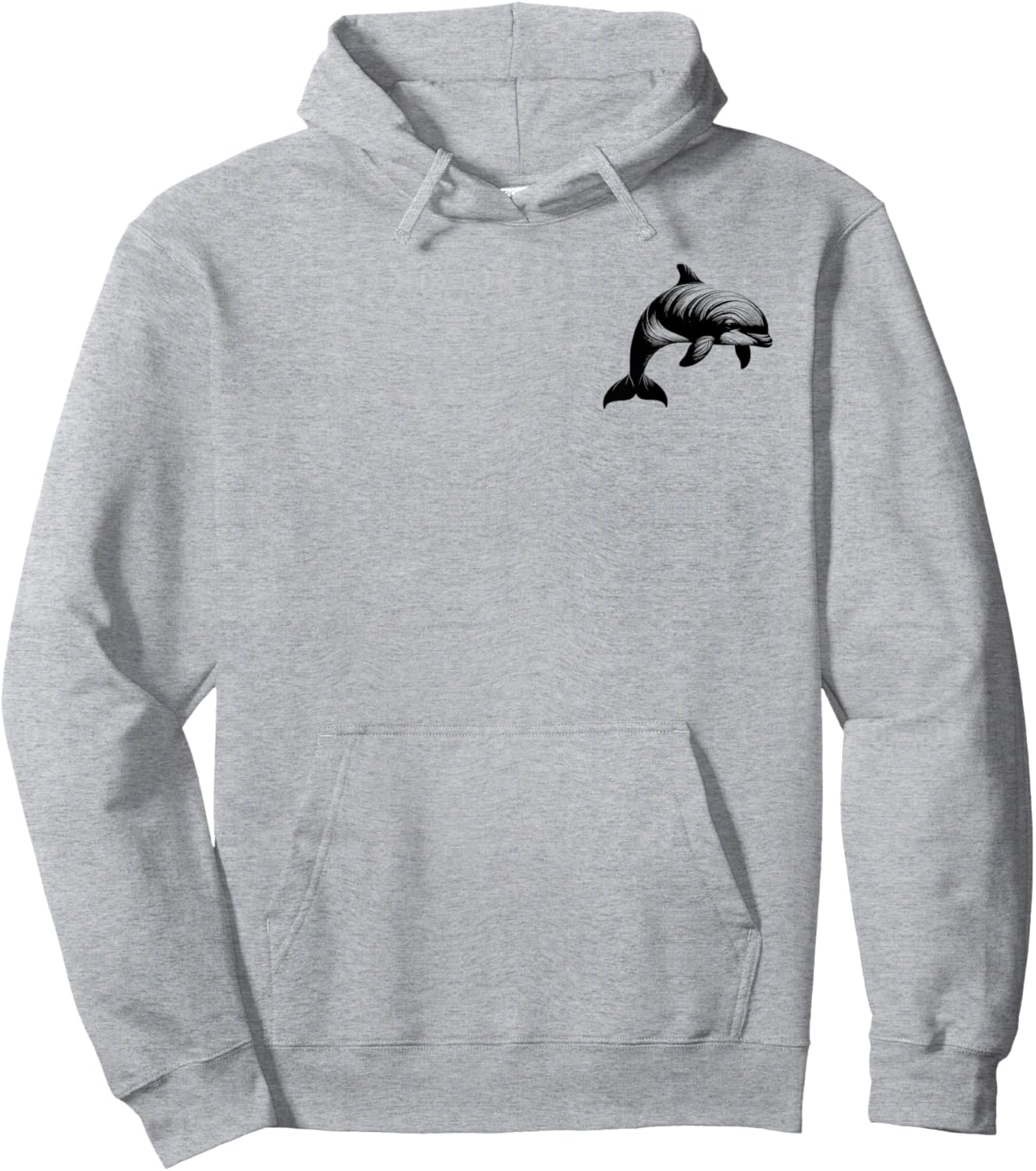 Porpoise Dad Mom Lover - Monochromatic Porpoise Hoodie - Hoodie | Ash