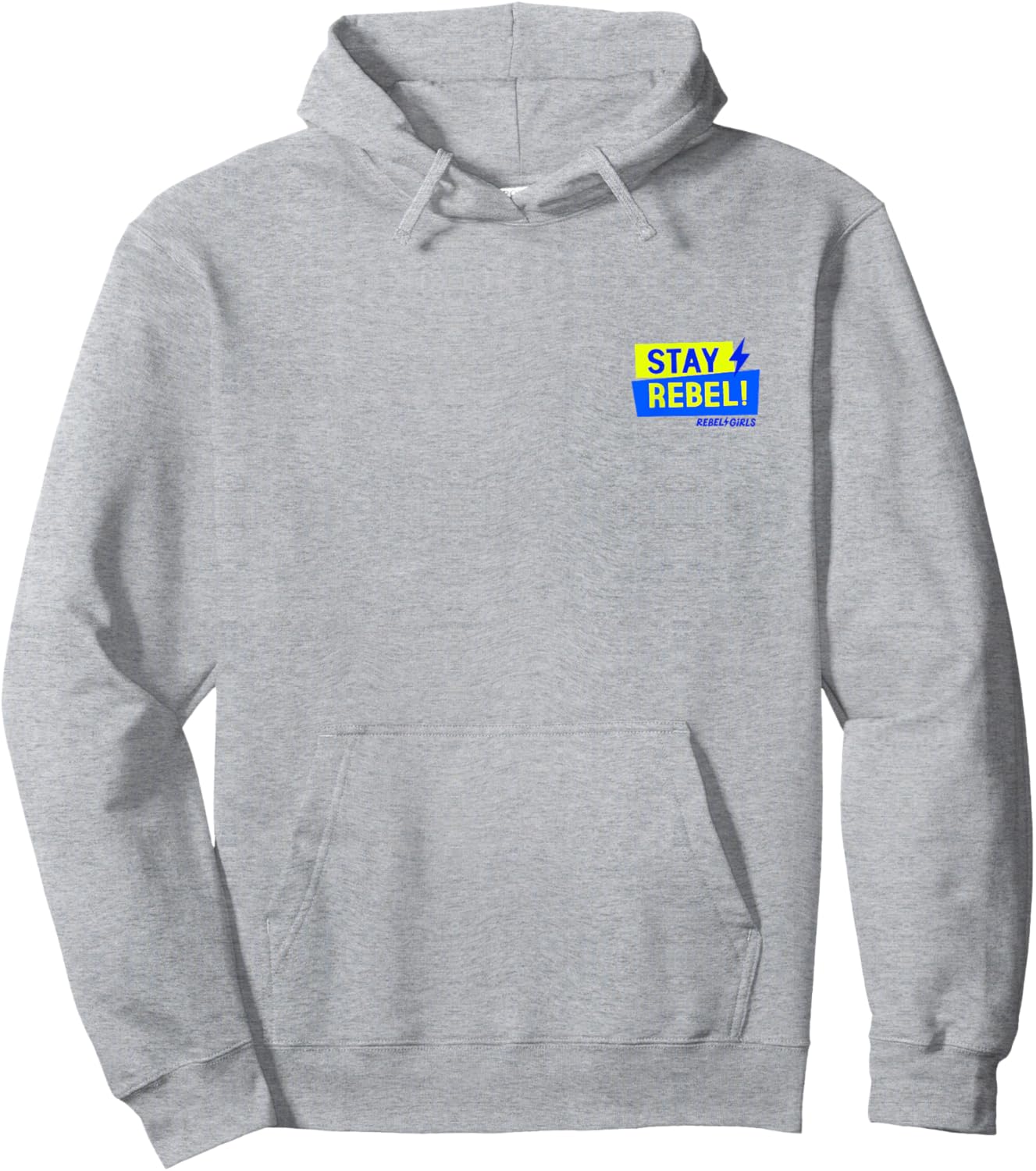 “Stay Rebel!” Hoodie - Hoodie | Ash