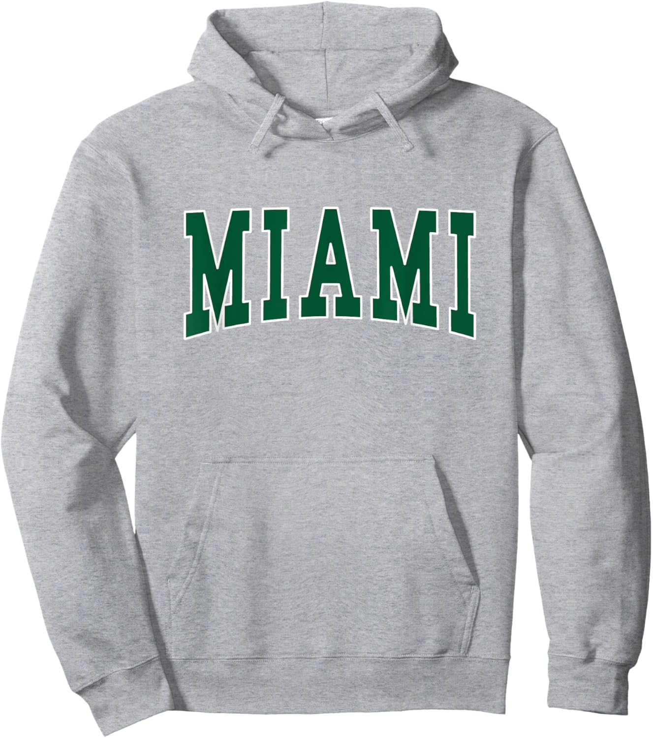 MIAMI - Throwback Design - Classic Hoodie - Hoodie | Ash