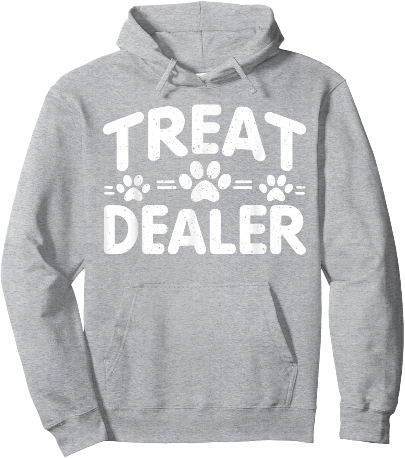 Treat Dealer Paws Funny Saying Quote Women Hoodie - Hoodie | Ash
