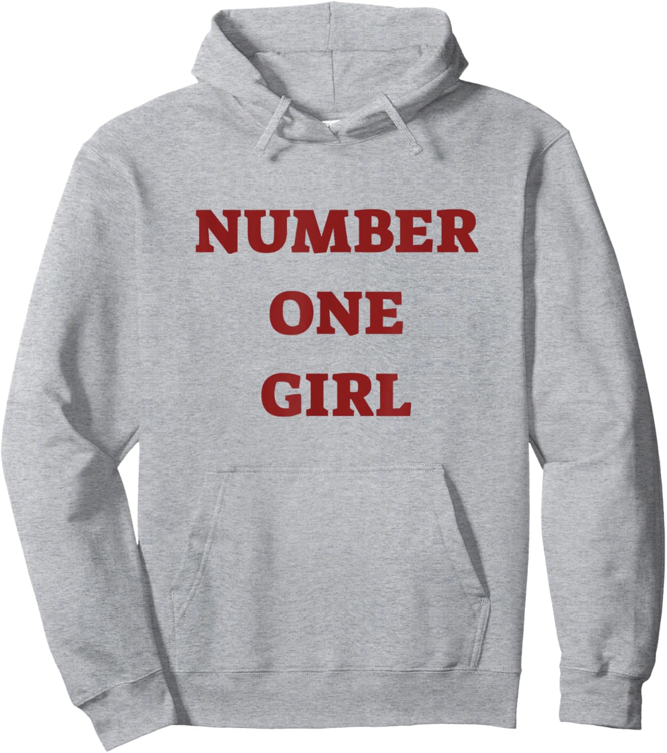 Number One Girl Hoodie - Hoodie | Ash