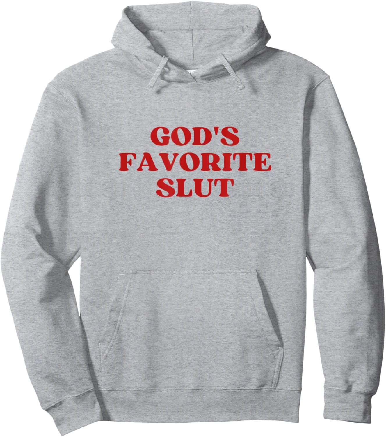 God's Favorite Slut Y2k Aesthetic Hoodie - Hoodie | Ash