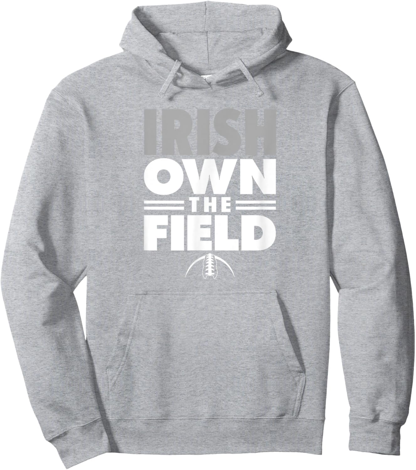 Dublin Scioto High School Own the Field Hoodie - Hoodie | Ash