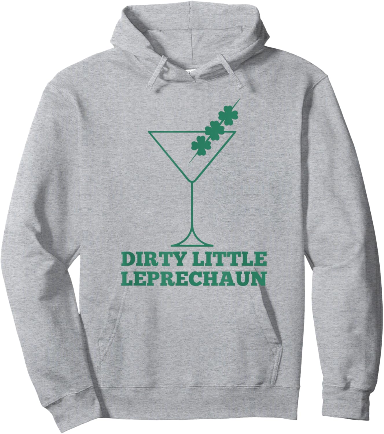 Dirty Little Leprechaun, St Patrick's Day Hoodie - Hoodie | Ash