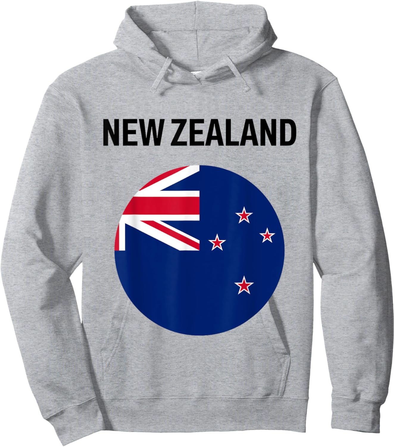 New Zealand Flag Modern Hoodie - Hoodie | Ash
