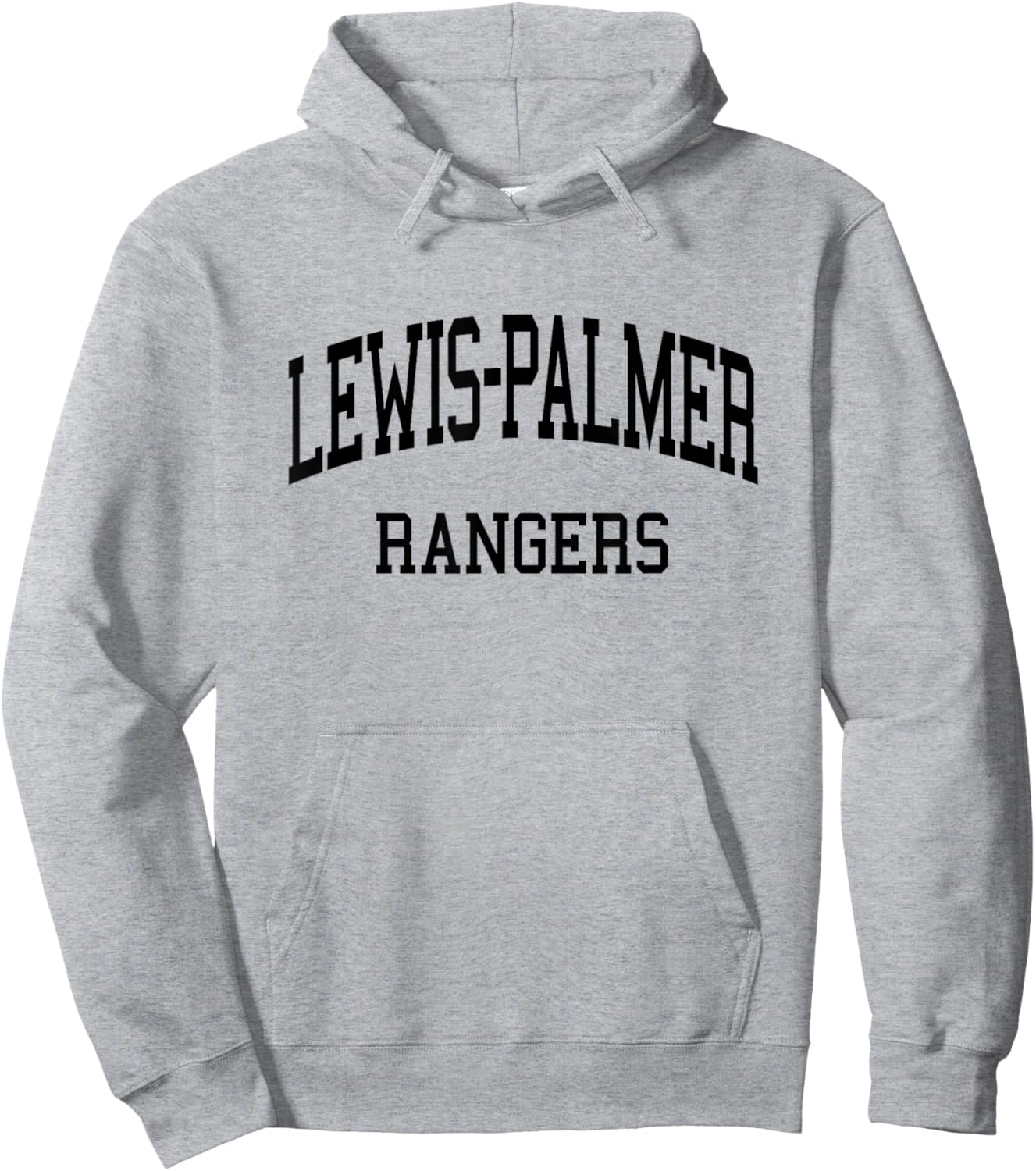 Lewis-Palmer High School HS Monument CO Retro Hoodie - Hoodie | Ash