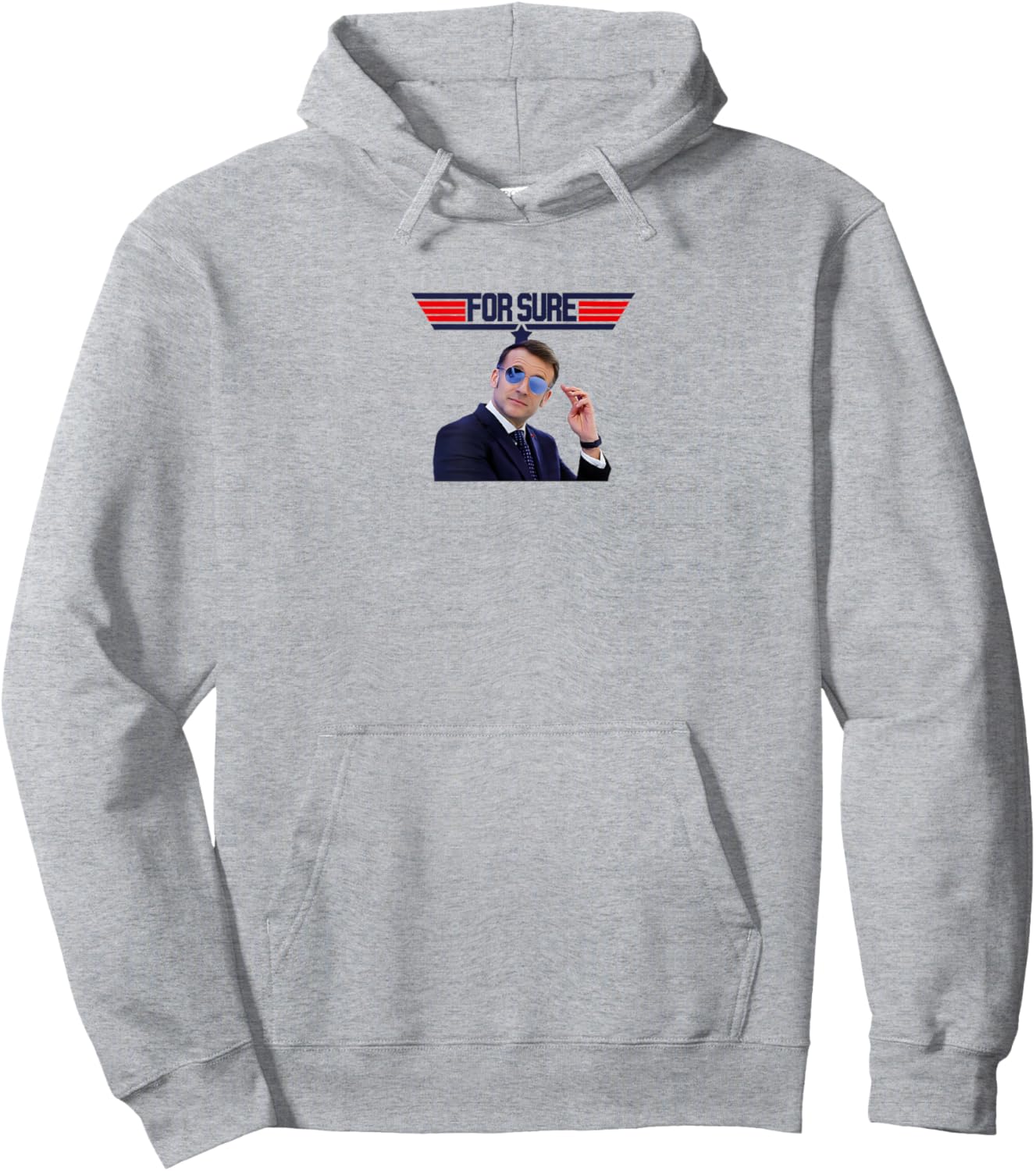Macron, C'est Sure Hoodie - Hoodie | Ash