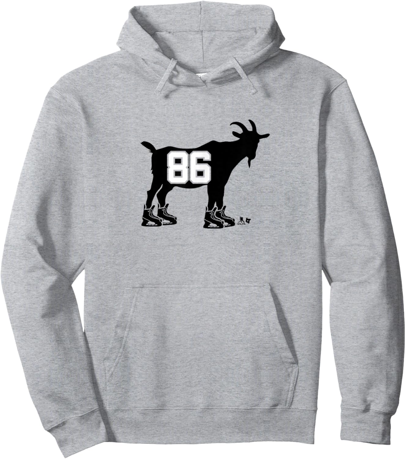 Jack Hughes - Goat 86 - New Jersey Hockey Hoodie - Hoodie | Ash