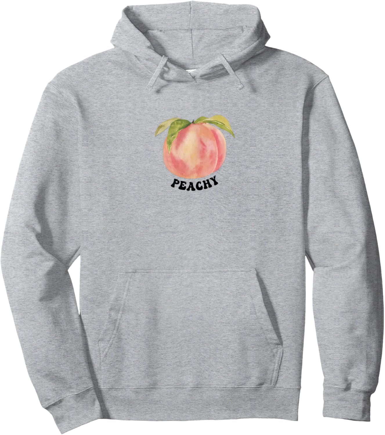 Vintage Peach Fruit Shirt | Funny Peachy Hoodie - Hoodie | Ash