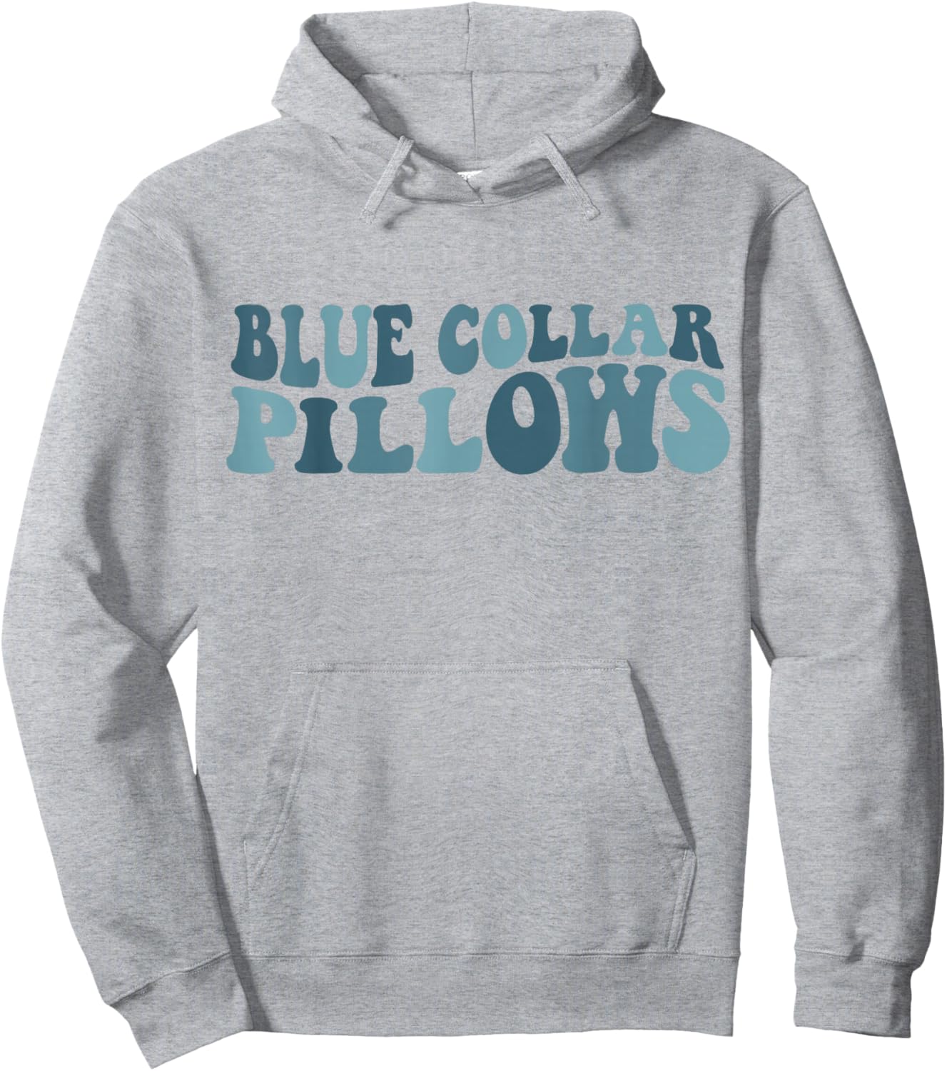 Blue Collar Pillows Hoodie - Hoodie | Ash