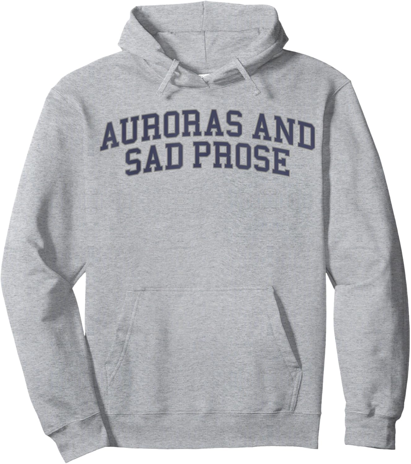 Auroras And Sad Prose Hoodie - Hoodie | Ash