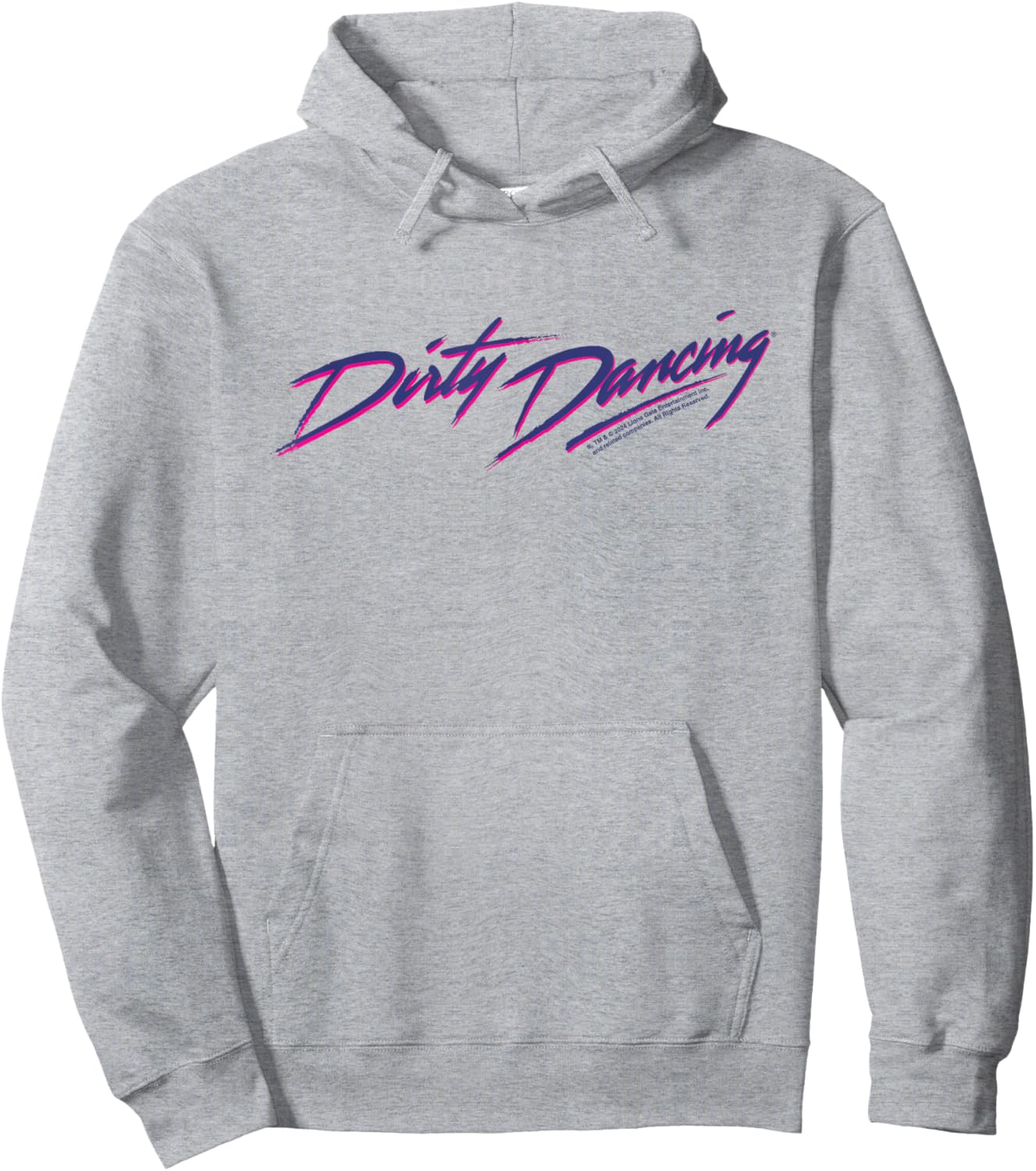 Dirty Dancing Classic Text Movie Logo Hoodie - Hoodie | Ash