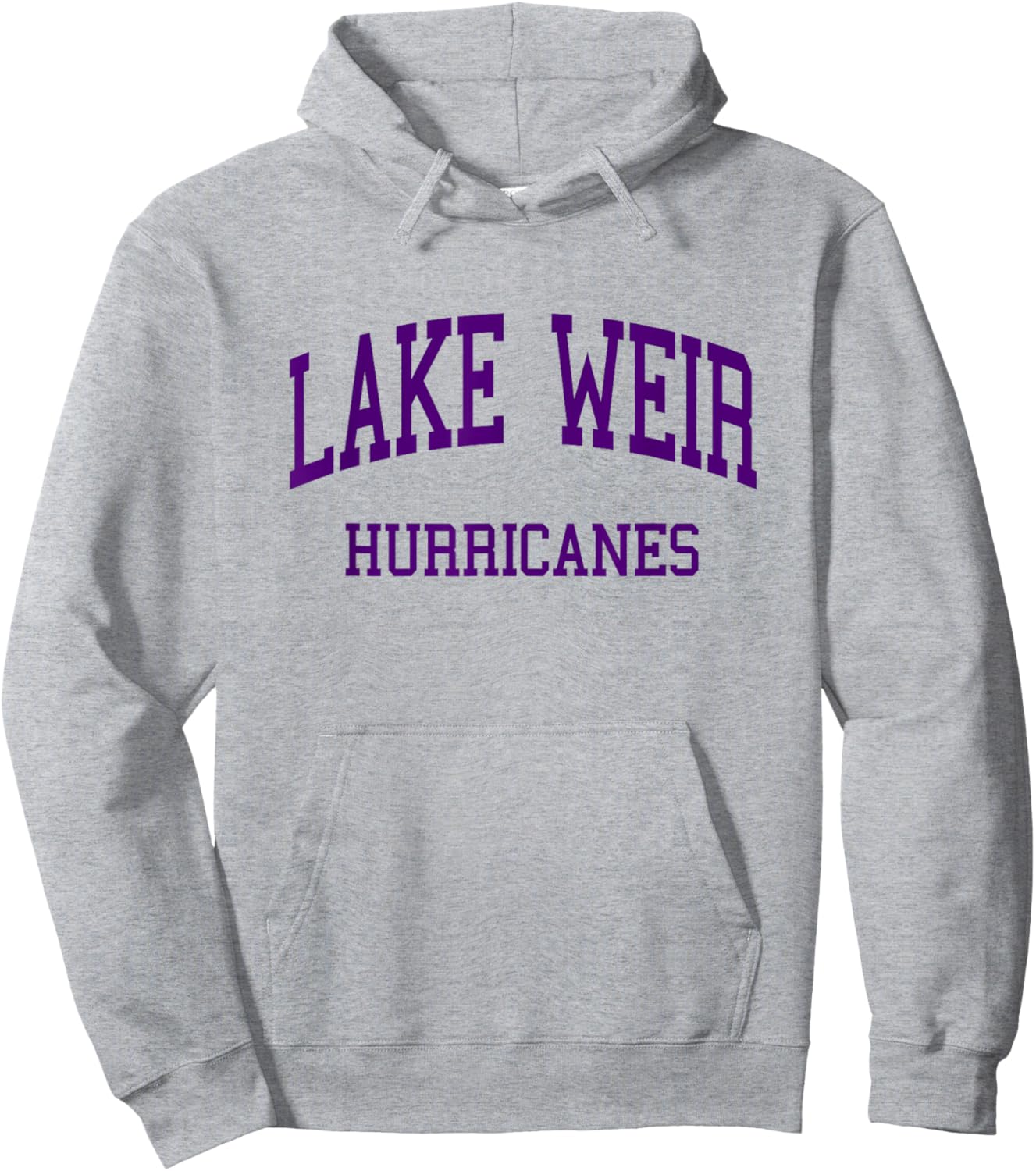 Lake Weir High School HS Ocala FL Retro Hoodie - Hoodie | Ash