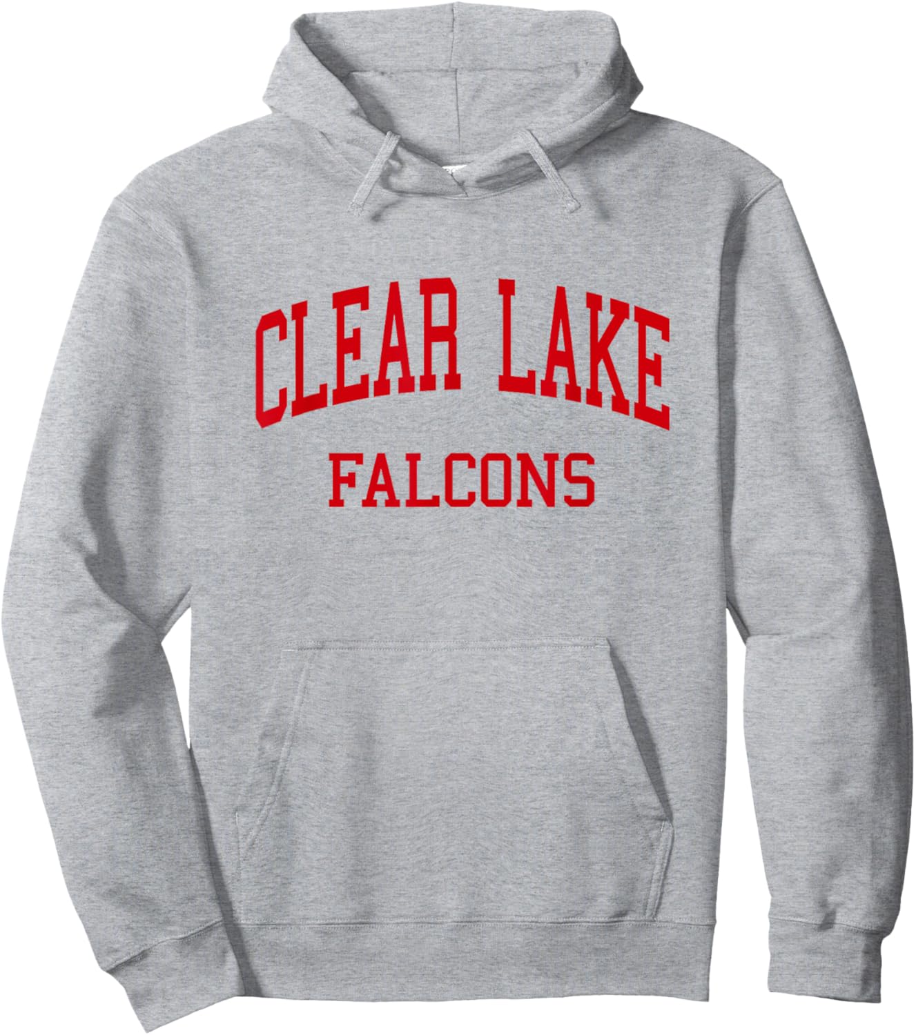 Clear Lake High School HS Houston TX Retro Hoodie - Hoodie | Ash